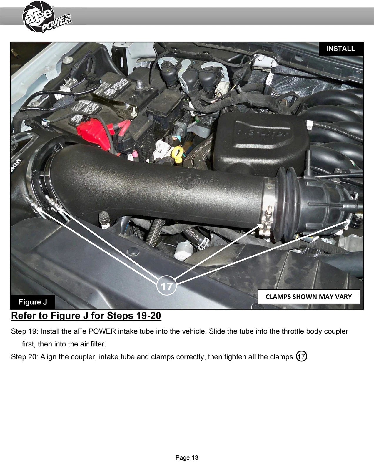 aFe Momentum GT Cold Air Intake System w/ Pro 5R Filter 2020 Ford F-250 / F-350 Super Duty V8-7.3L