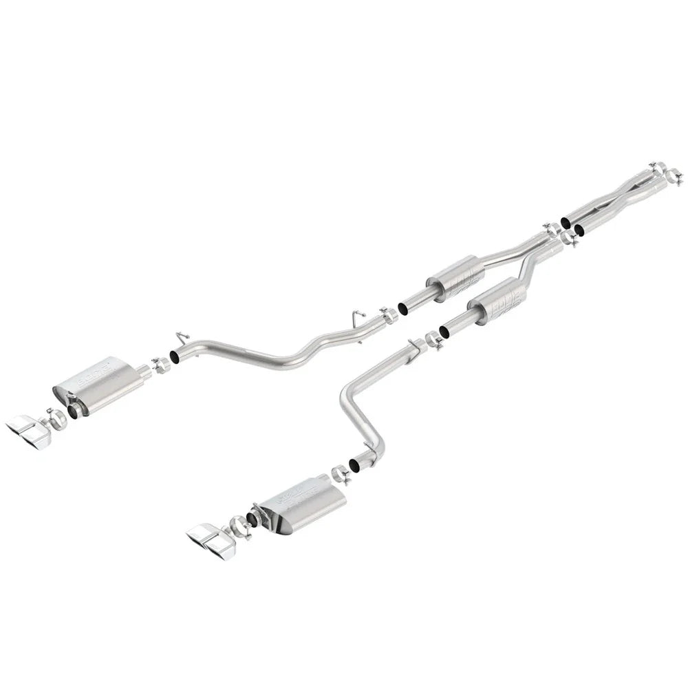 Borla 09-14 Dodge Challenger R/T 5.7L RWD 2Dr. 2.5in. ATAK CB Exhaust - Dual Split Rear Exit