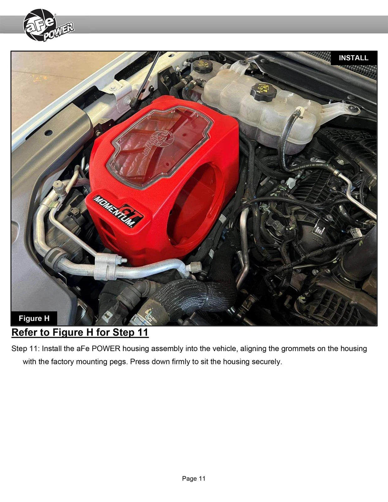 aFe 2025 RAM 1500 L6-3.0L (tt) Momentum GT Red Edition Cold Air Intake w/ Pro Dry S Filter (MOQ 12)
