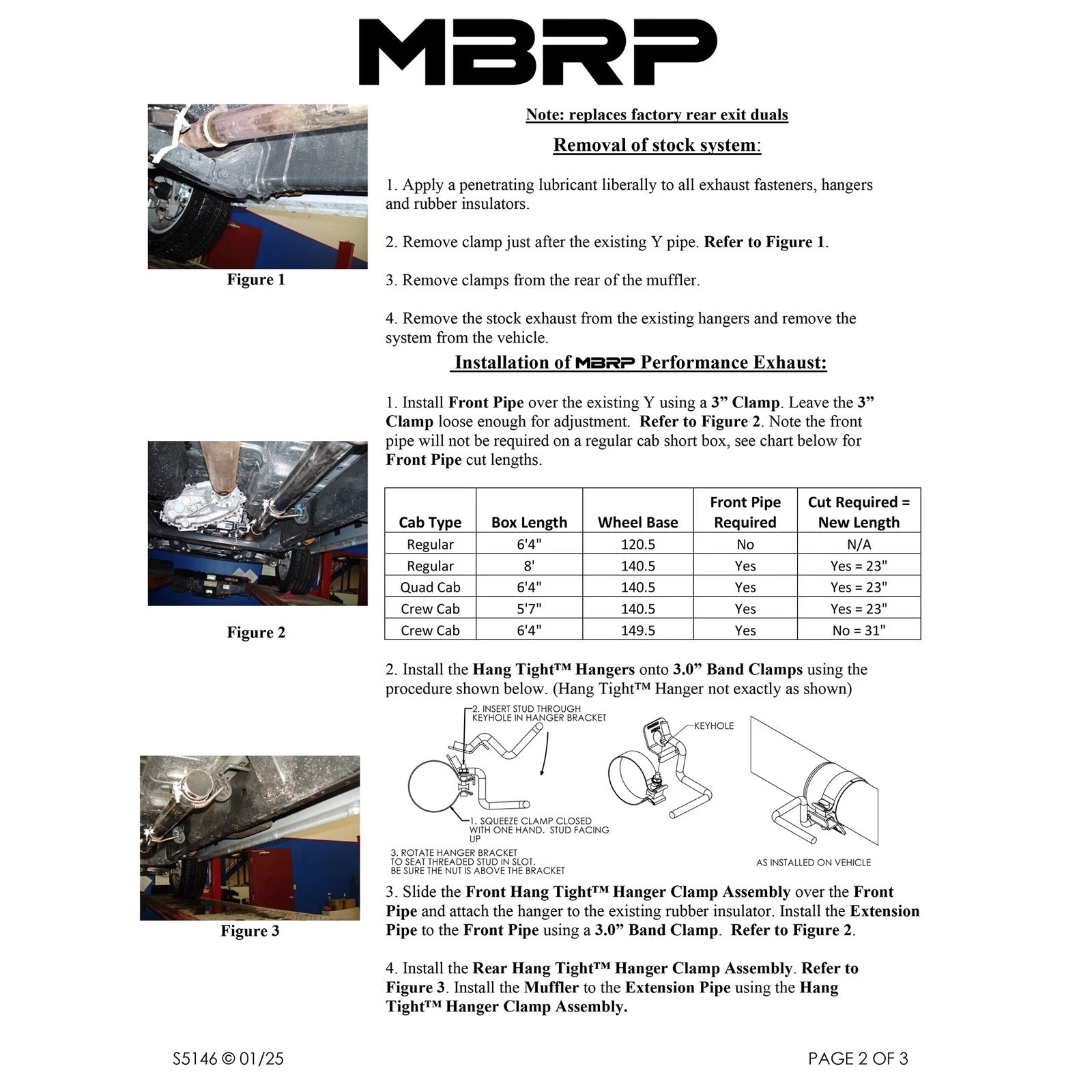 MBRP 09-14 Dodge Ram 1500 5.7L Cat-Back Dual Split Rear (Through Stock Bumper) AL - Black