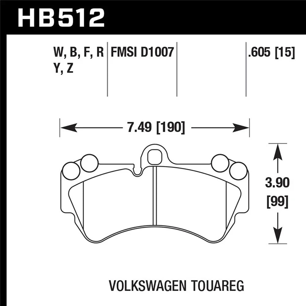 Hawk HPS Street Brake Pads
