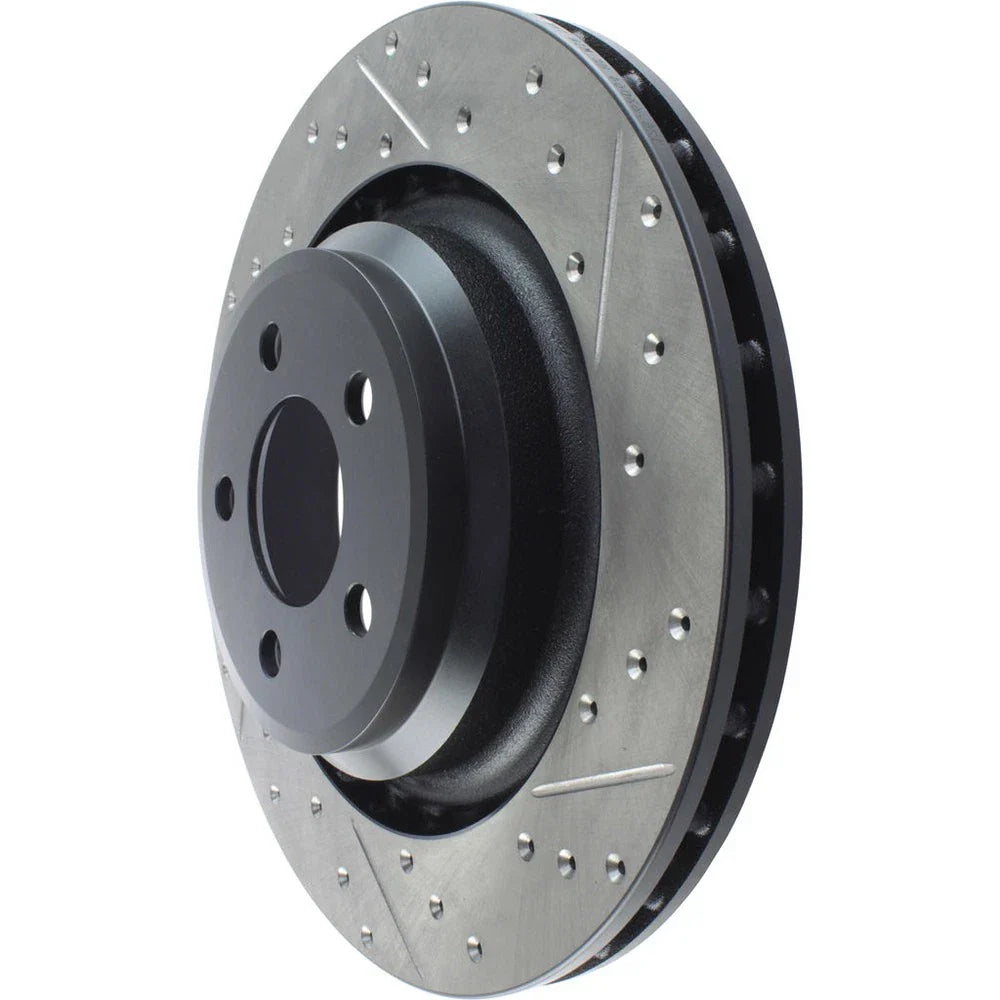 StopTech SportStop 06-09 Chrysler SRT-8 Rear Left Drilled & Slotted Rotor