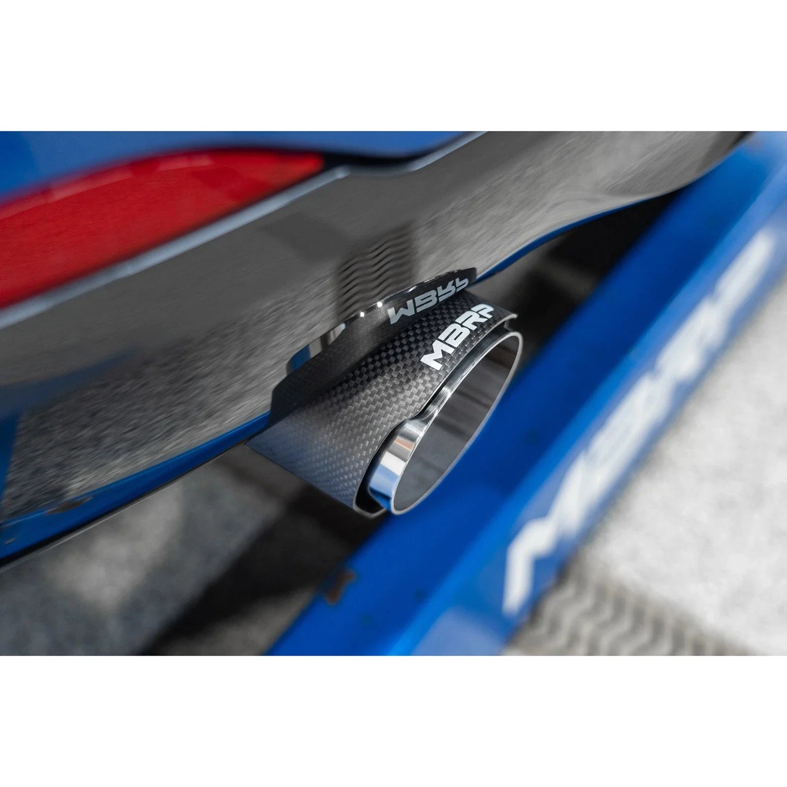 MBRP 17-21 BMW M240I 3.0L 3in Axle Back Dual Rear Exit w/ T304 SS Carbon Fiber Tips (Street Version)