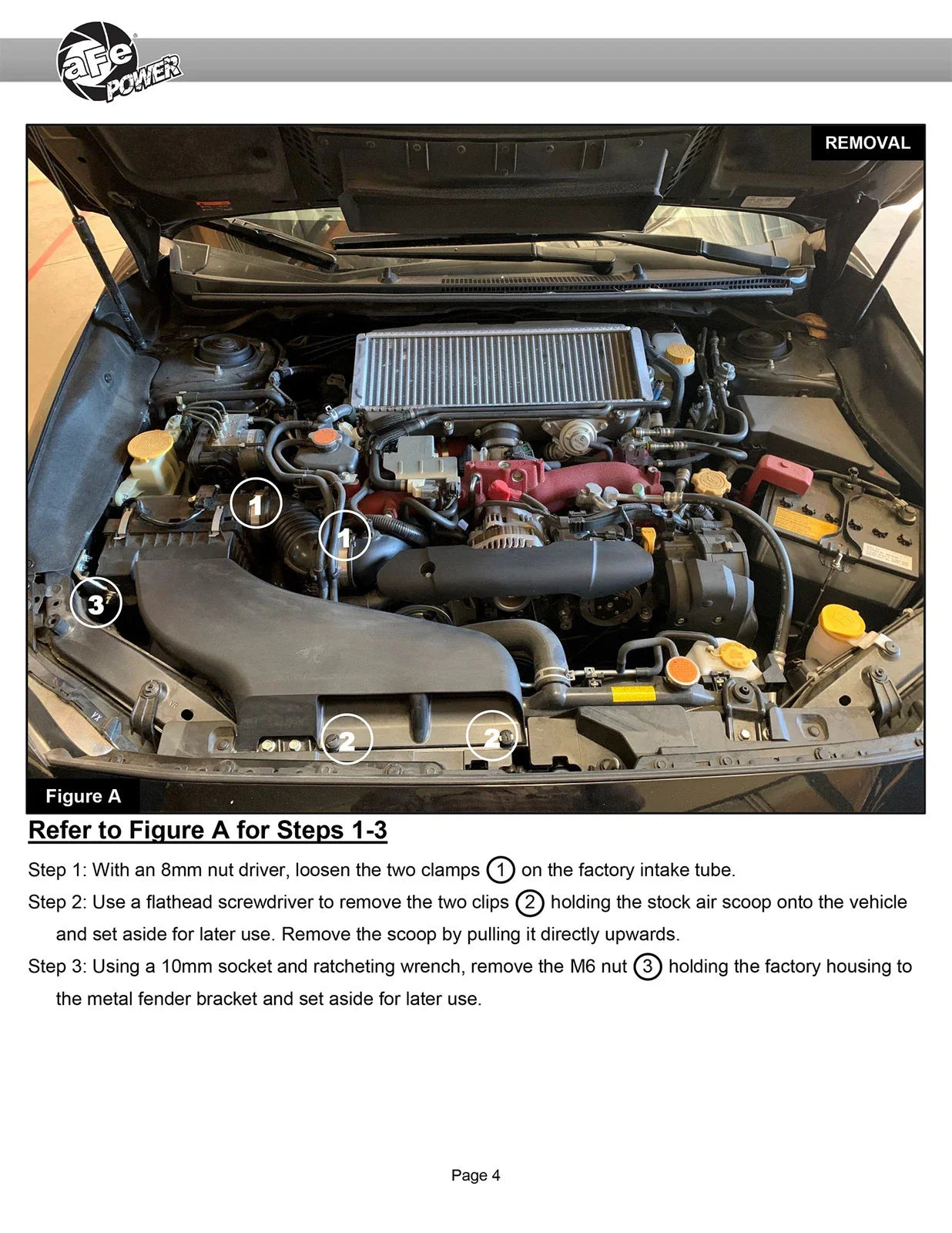 aFe Takeda Momentum Pro 5R Cold Air Intake System Subaru WRX STI 18-19 H4-2.5L