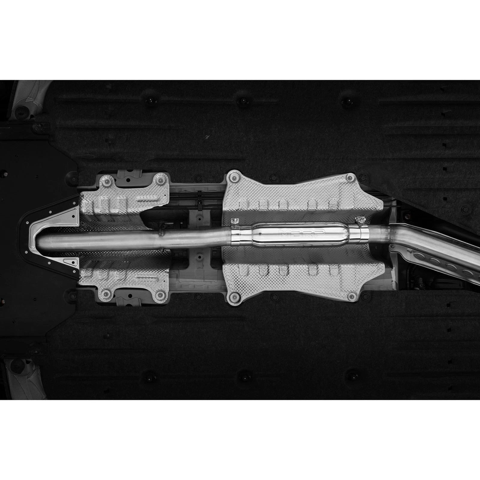 MBRP 23-24 Honda Civic Type R 2.0L T304 SS 3in Cat-Back Exhaust Triple Center Outlet w/ Burnt Tips