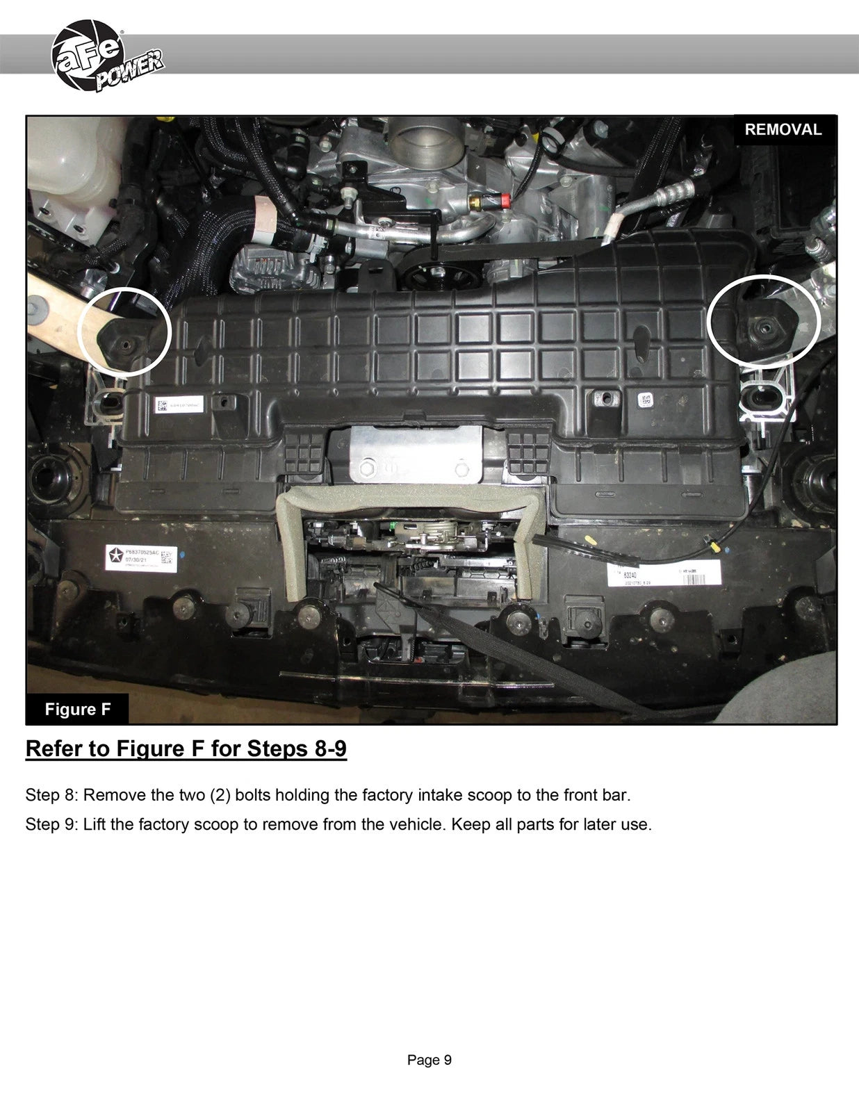aFe 21-22 Jeep Grand Cherokee L (WL) HEMI V8 5.7L Momentum GT Cold Air Intake System w/Pro 5R Filter