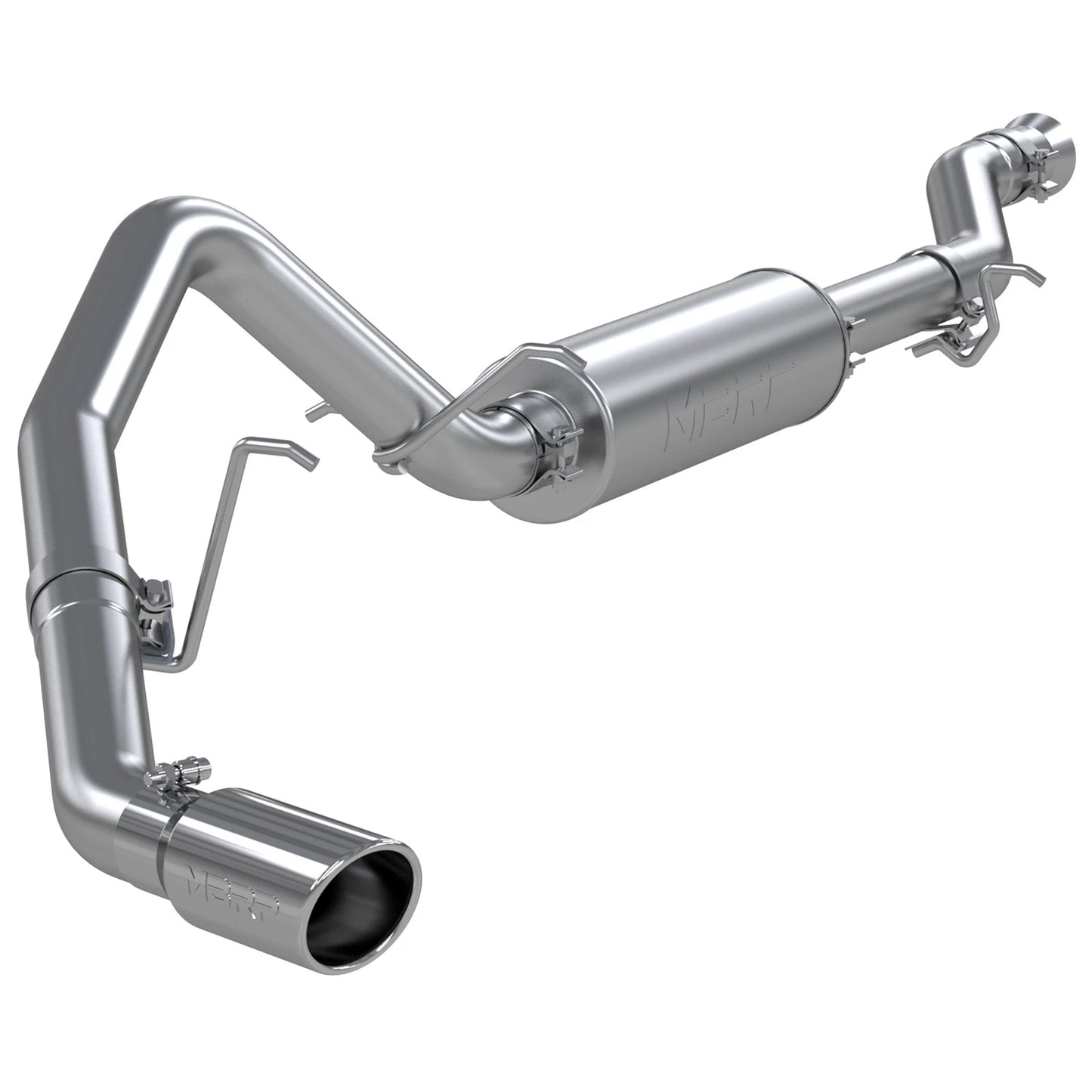 MBRP 15-20 GM Tahoe/Suburban/Yukon/Yukon XL/Escalade Aluminized Steel 3in. Cat Back -Single Side