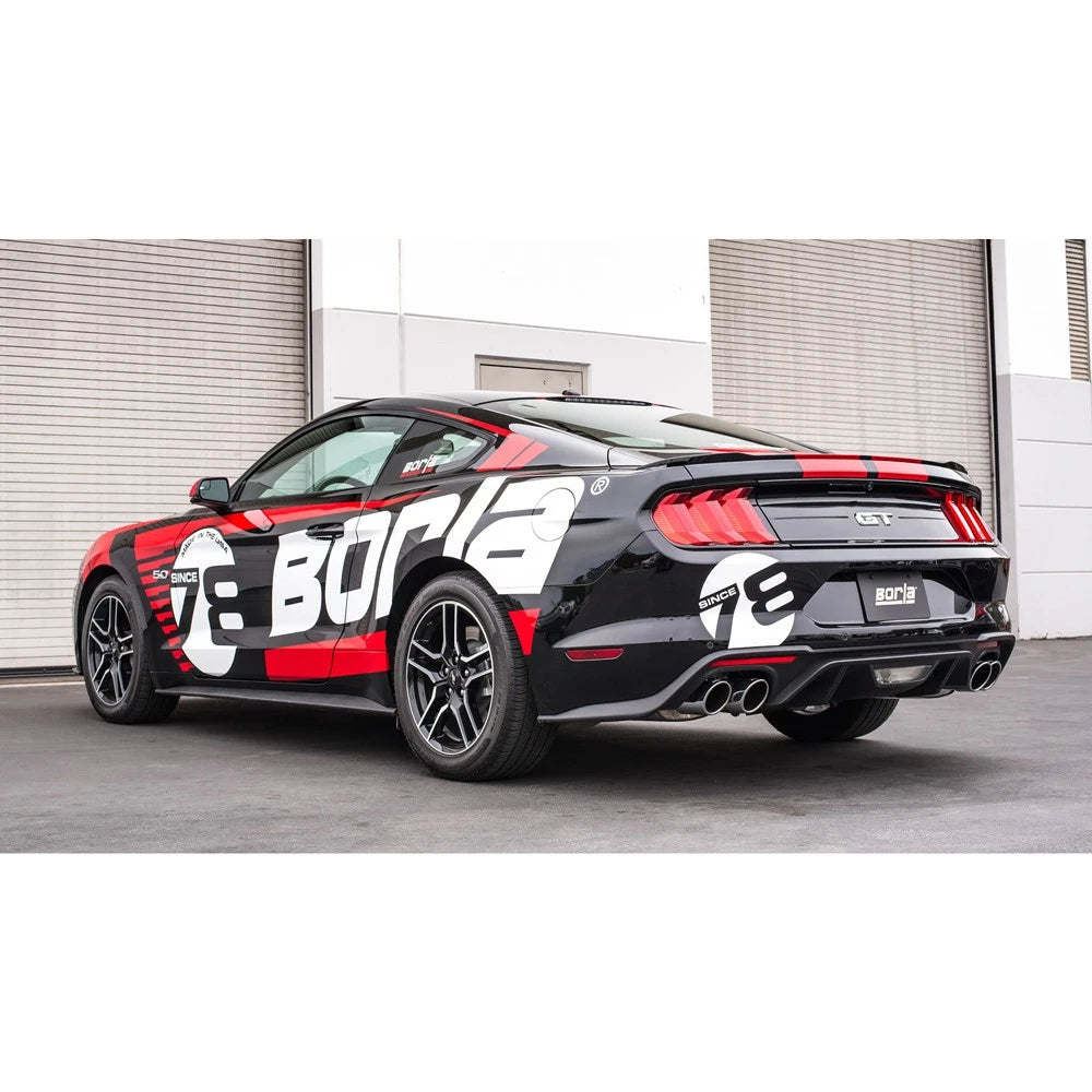 Borla 2018 Ford Mustang GT 5.0L AT/MT 3in ATAK Catback Exhaust w/ Valves
