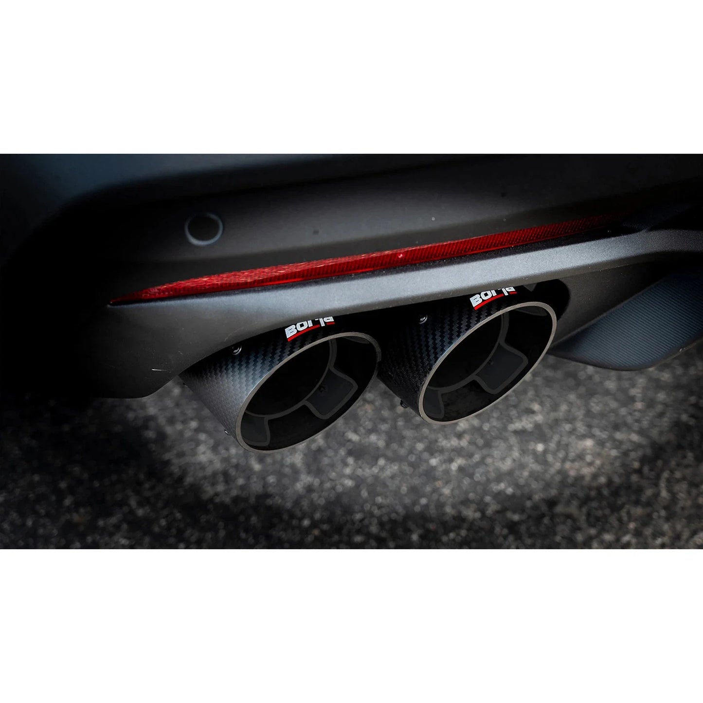 Borla 2024 Ford Mustang GT 5.0L V8 w/ Active Exhaust S-Type Cat-Back Exhaust System - Carbon Fiber