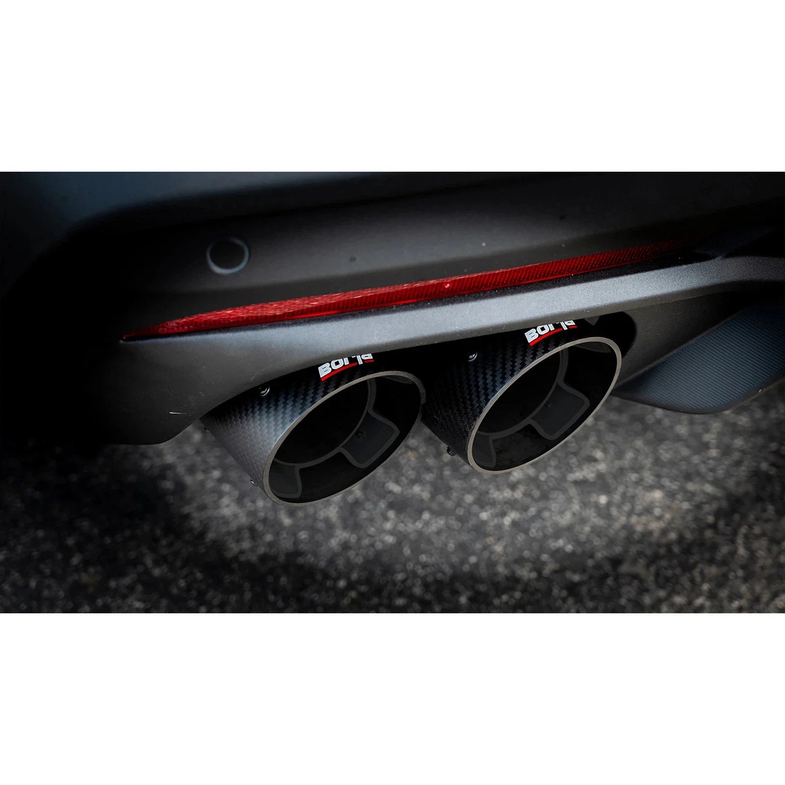 Borla 2024 Ford Mustang GT 5.0L V8 w/ Active Exhaust S-Type Cat-Back Exhaust System - Carbon Fiber