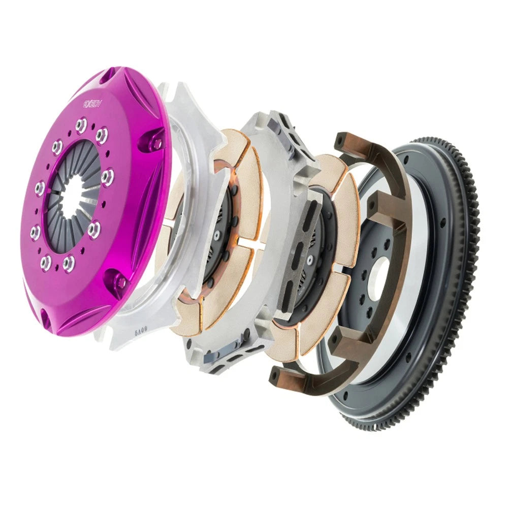 Exedy 1989-1994 Nissan 240SX Hyper Twin Cerametallic Clutch Sprung Center Disc Push Type Cover