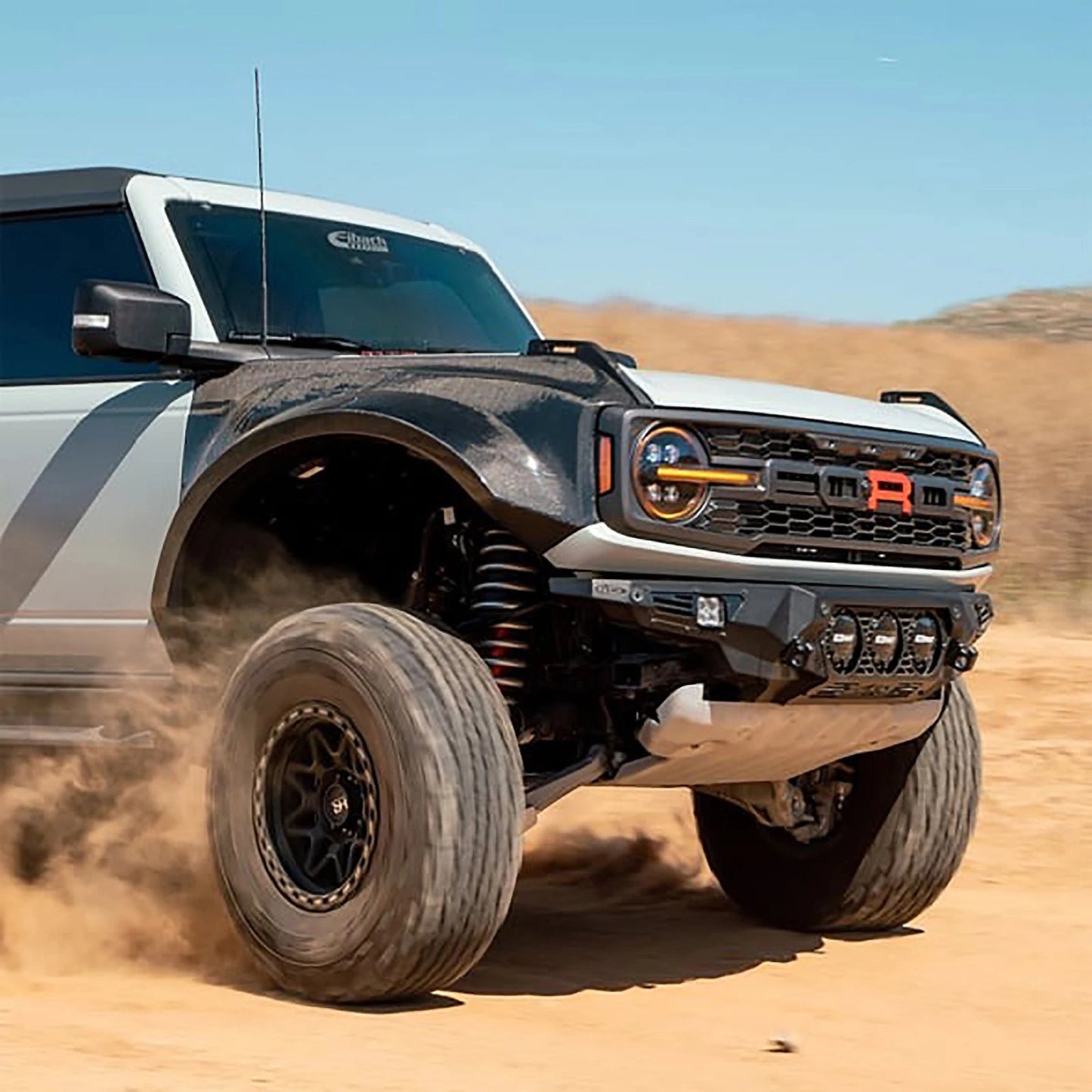 Eibach 22-24 Ford Bronco Raptor Pro-Lift-Kit Front And Rear Springs (For Use w/ OE Fox E-Shocks)