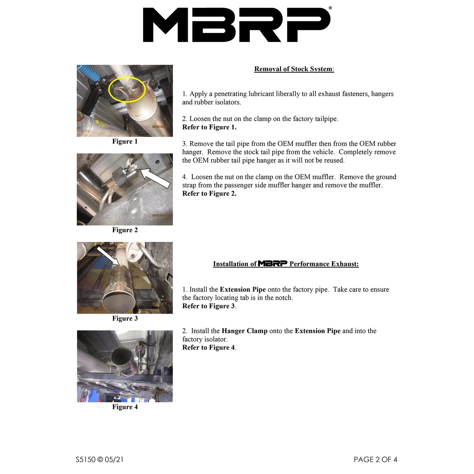 MBRP 14-16 Ram 2500/3500 6.4L 4in AL Single Side Dual Outlet Cat Back Exhaust