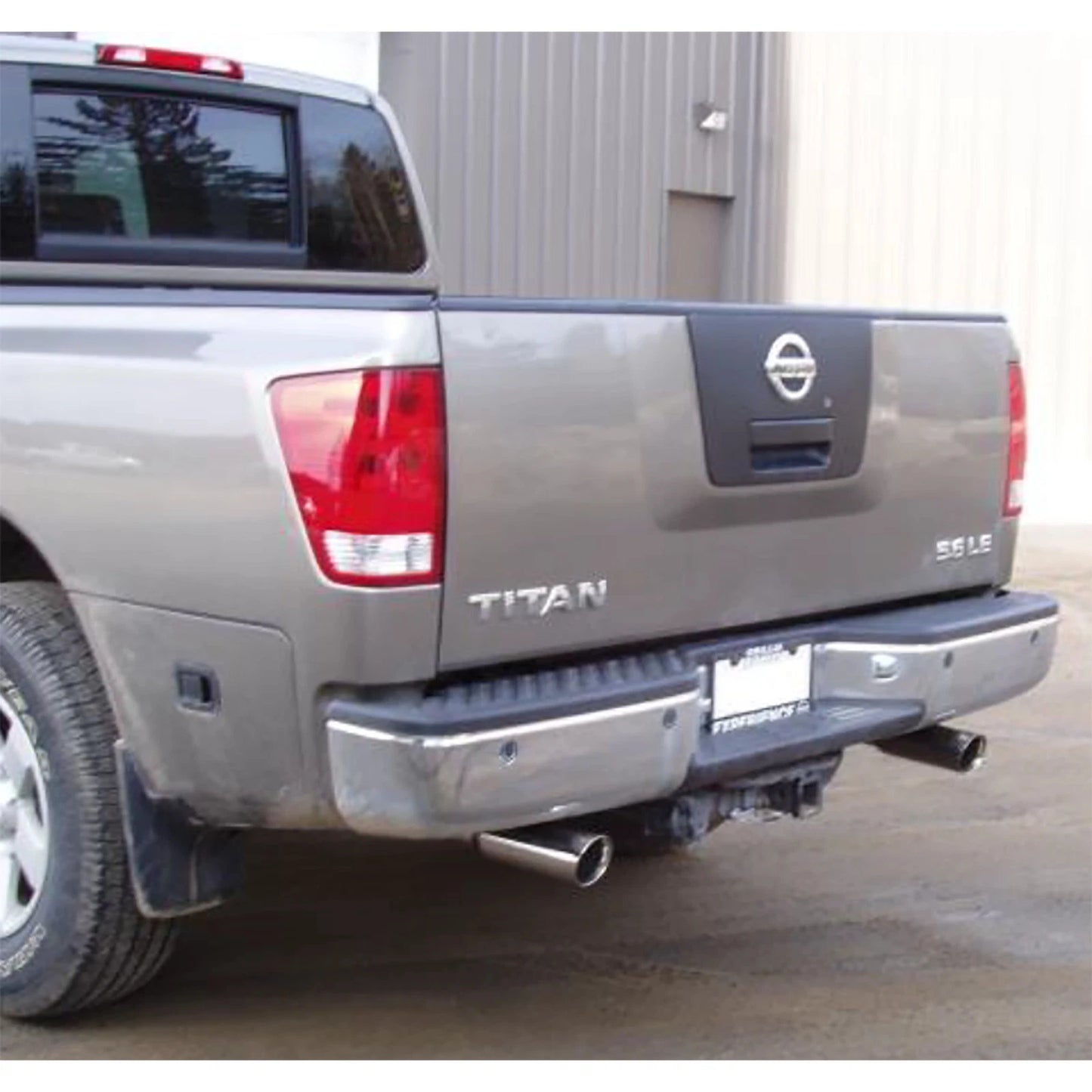 MBRP 2004-2009 Nissan Titan 5.6L EC/CC Cat Back Dual Split Rear