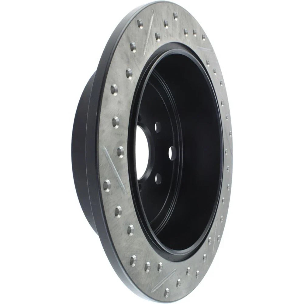 StopTech 08-10 Impreza WRX (Exc STi)/08-10 Impreza Coupe/Sedan Slotted & Drilled Left Rear Rotor