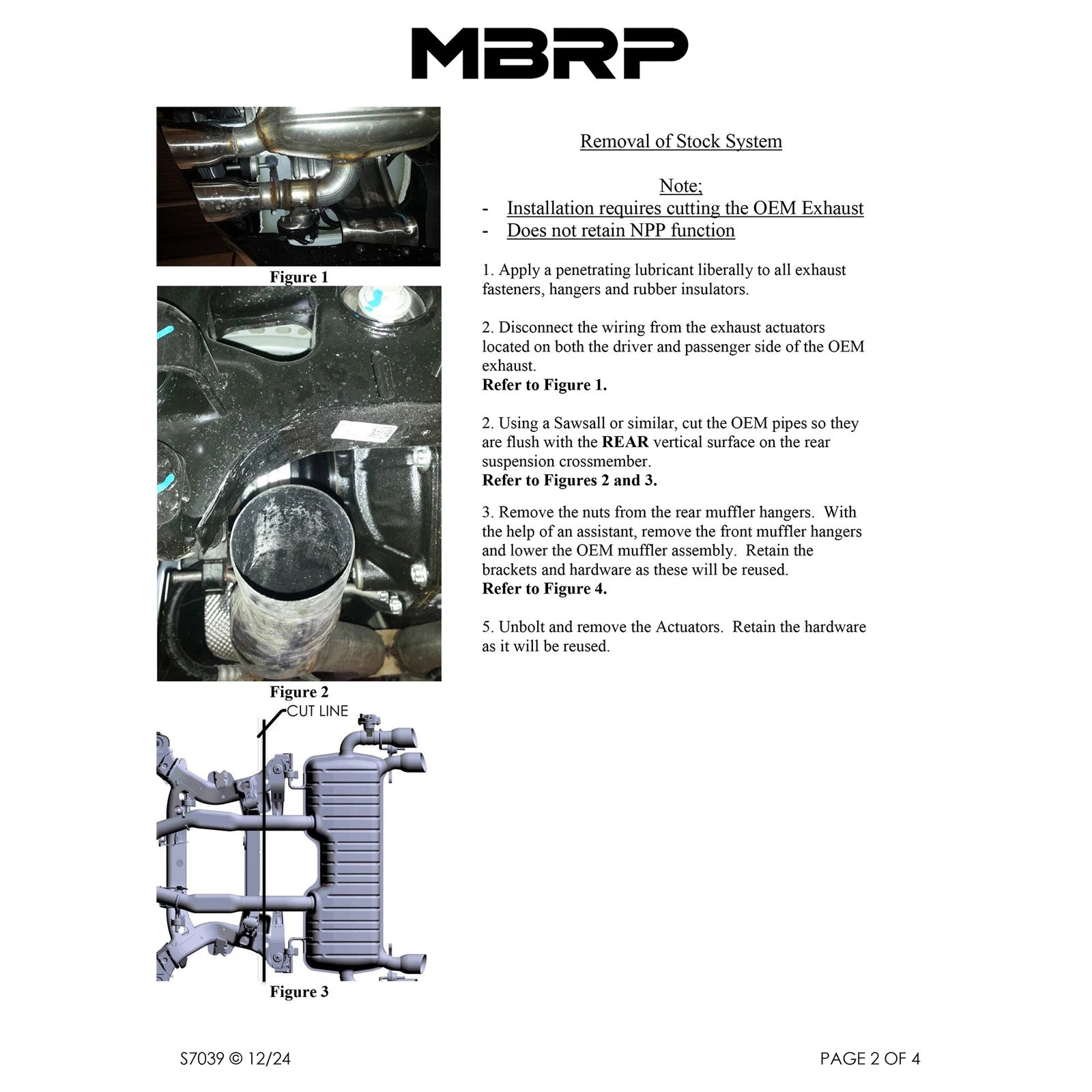 MBRP 16-19 Chevrolet Camaro V6 2.5in BLK NPP Dual Axle Back Exhaust w/ 4in Quad Dual Wall Tips