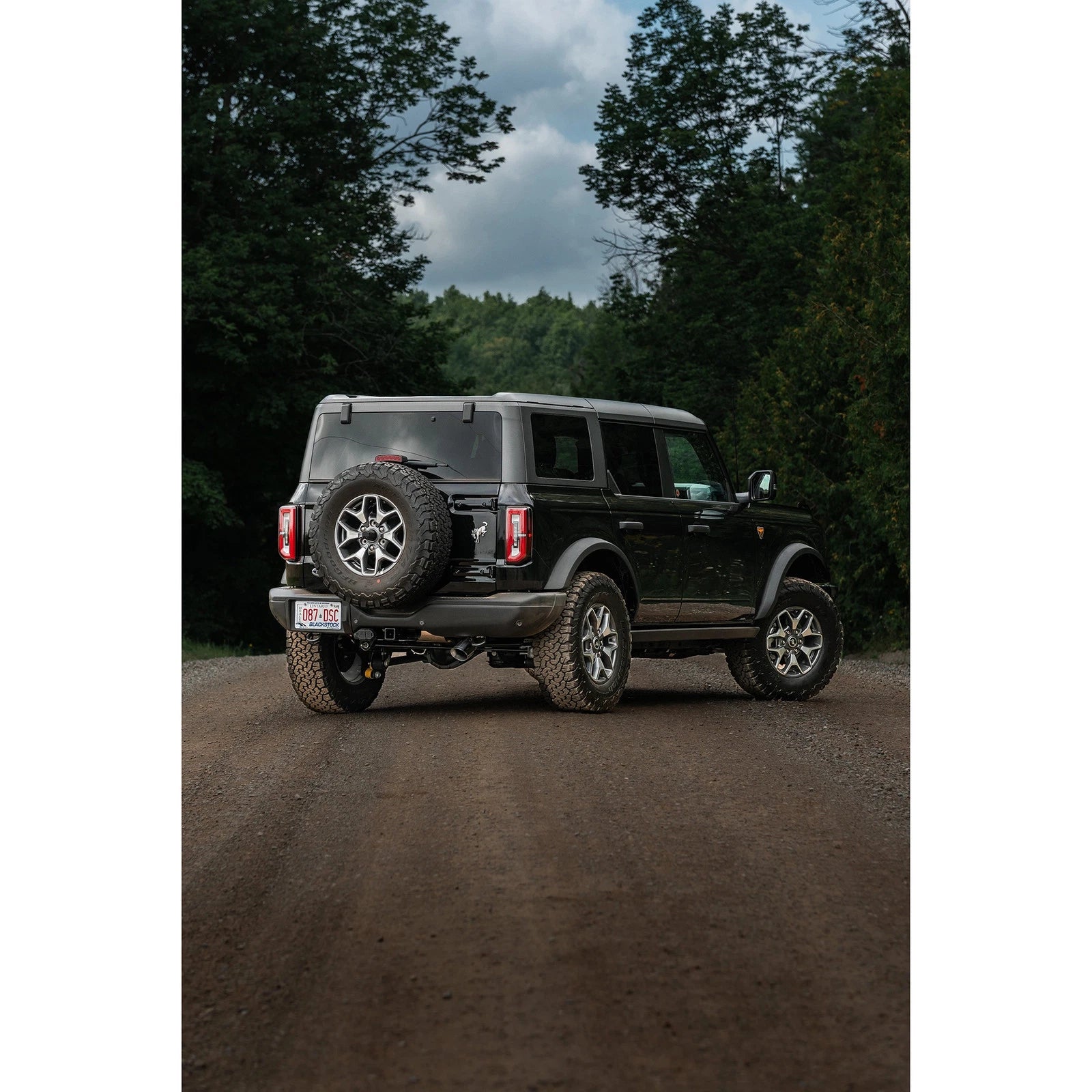 MBRP 21-Up Ford Bronco 2.3L/2.7L EcoBoost 2/4DR Aluminized Steel High Clearance Cat-back Exhaust
