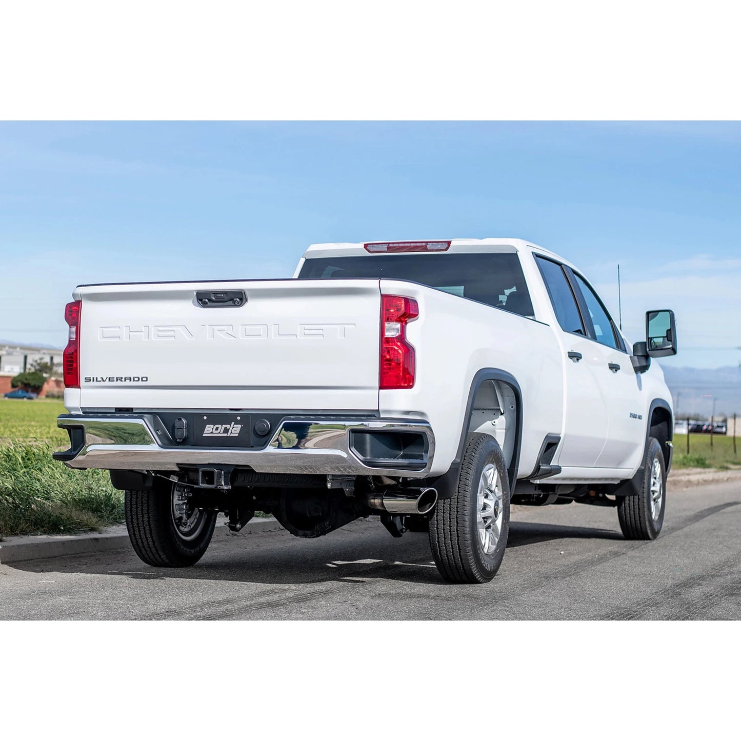 Borla 20-22 Chevrolet/GMC Silverado/Sierra 6.6L T-304 SS Cat-Back S-Type Exhaust - Brushed