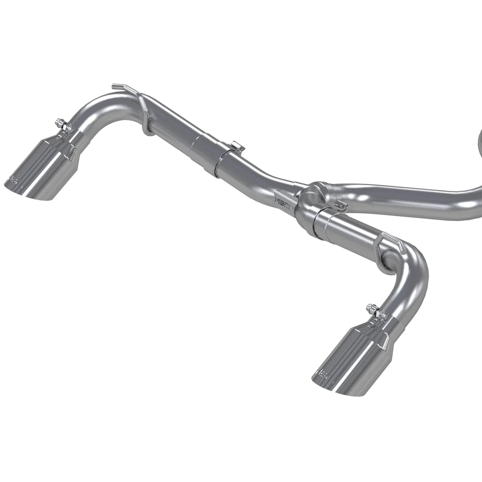 MBRP 2021+ Ford Bronco Sport (1.5L / 2.0L EcoBoost) 2.5in Res-Back Exhaust - Dual Rear - Alum. Steel