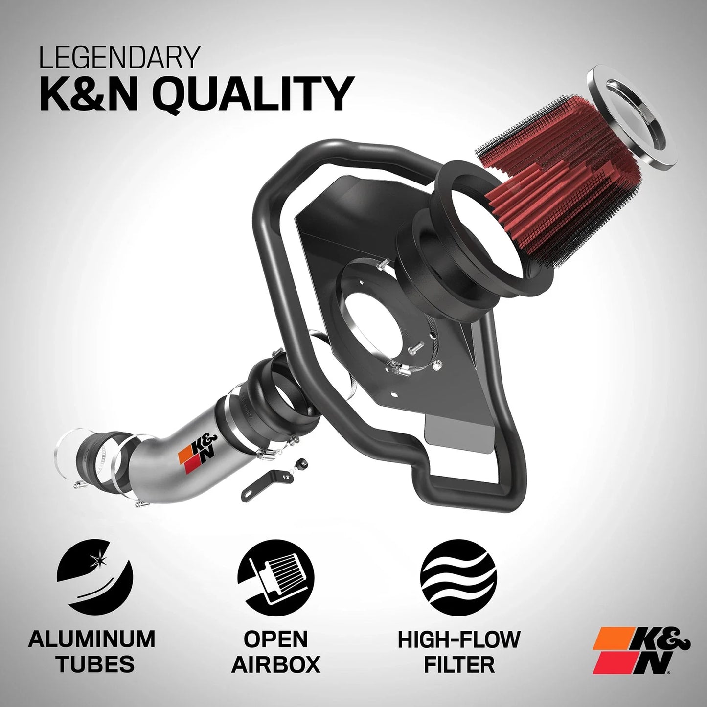 K&N 19-20 Mazda 3 L4-2.5L Typhoon Air Intake