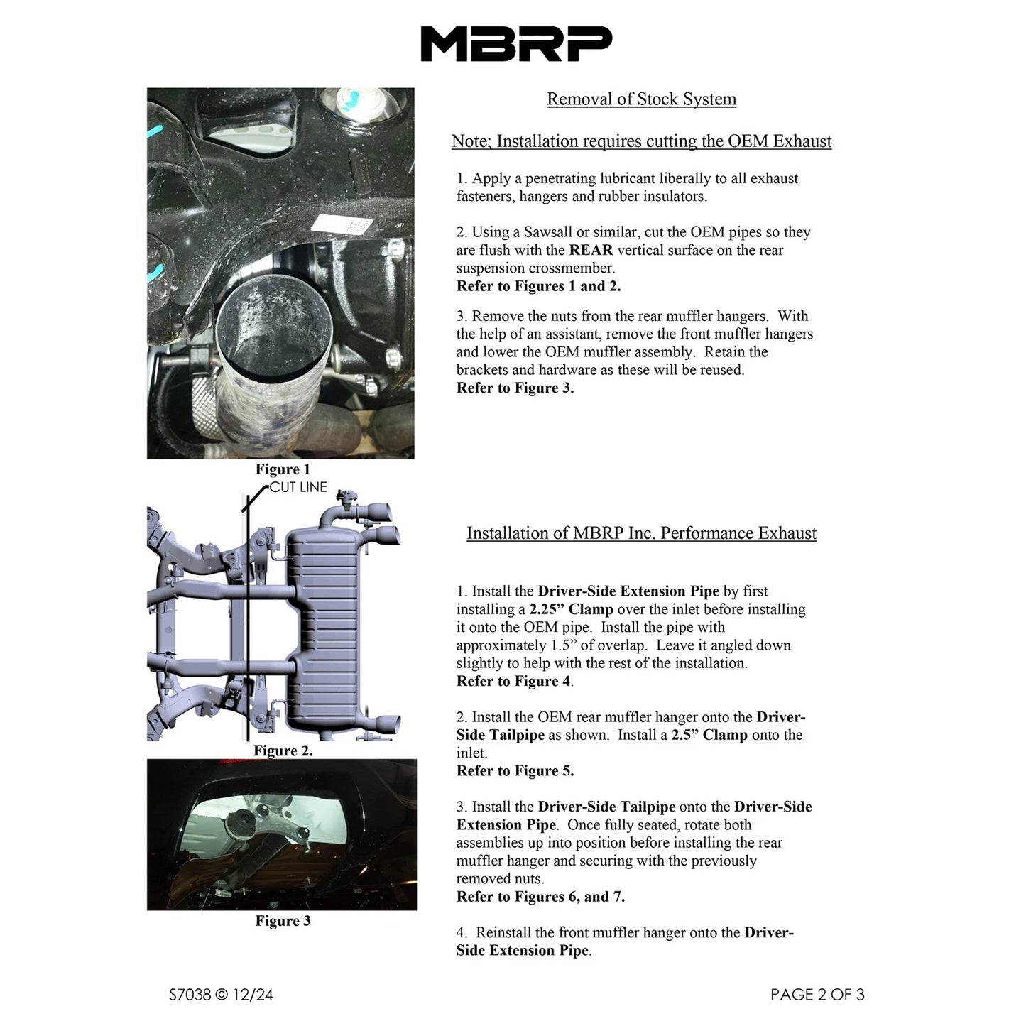 MBRP 16-19 Chevrolet Camaro 2.5in T304 Non NPP Axle Back Exhaust System - 4in Dual Wall Tips
