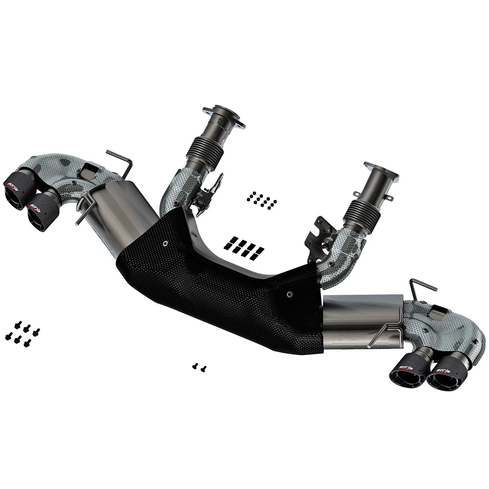 Borla 20-23 Chevy Corvette 6.2L V8 AT w/o NPP 3in ATAK Catback Exhaust - Carbon Fiber Tips