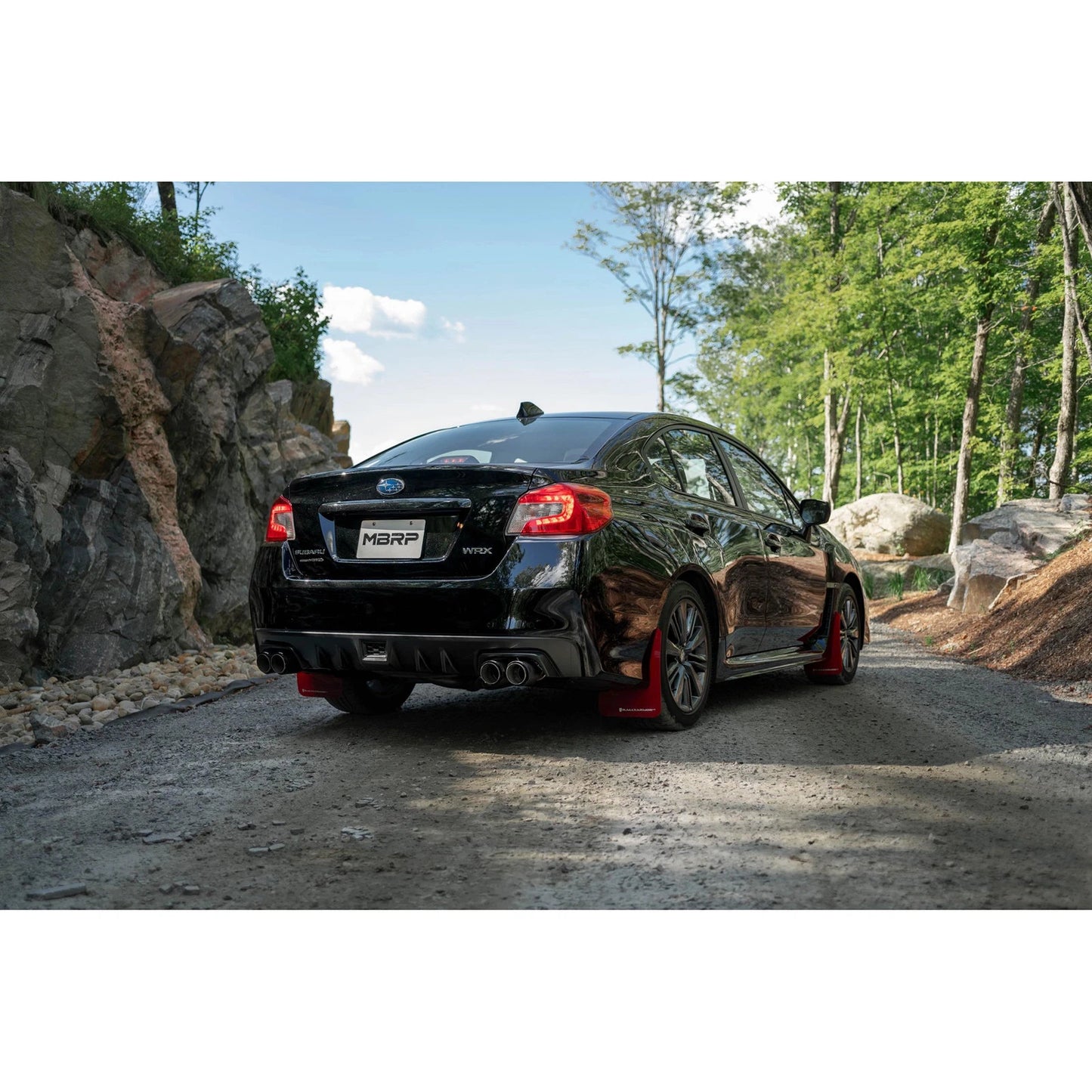 MBRP 15-19 Subaru WRX 2.0L/STI 2.5L 3in Dual Split Rear Exit w/ 3.5in CF Tips - T304 (Race Version)