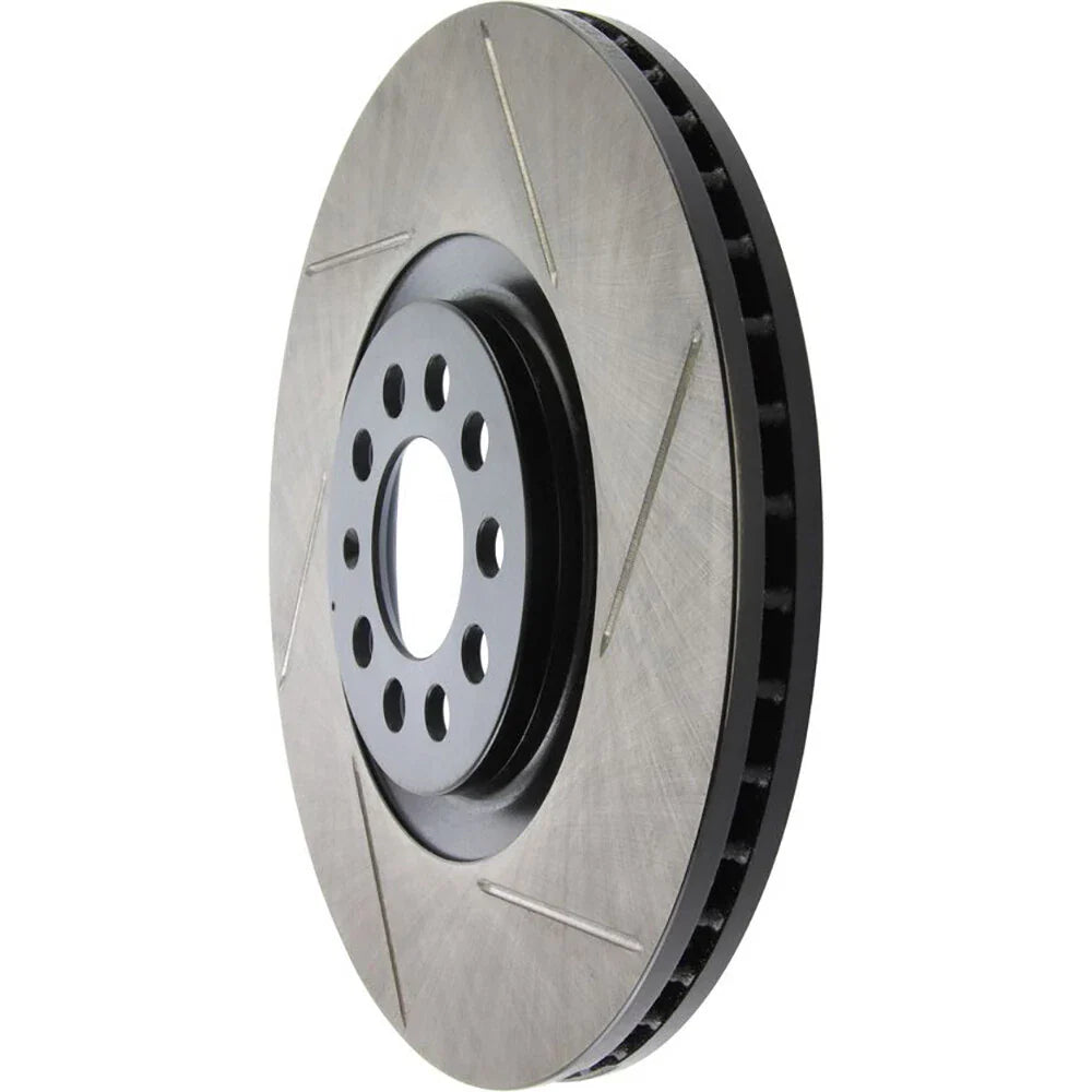 StopTech Power Slot 3/99-06 Audi TT/00-06 TT Quattro / 03-05 VW Golf GTi Left Front Slotted Rotor