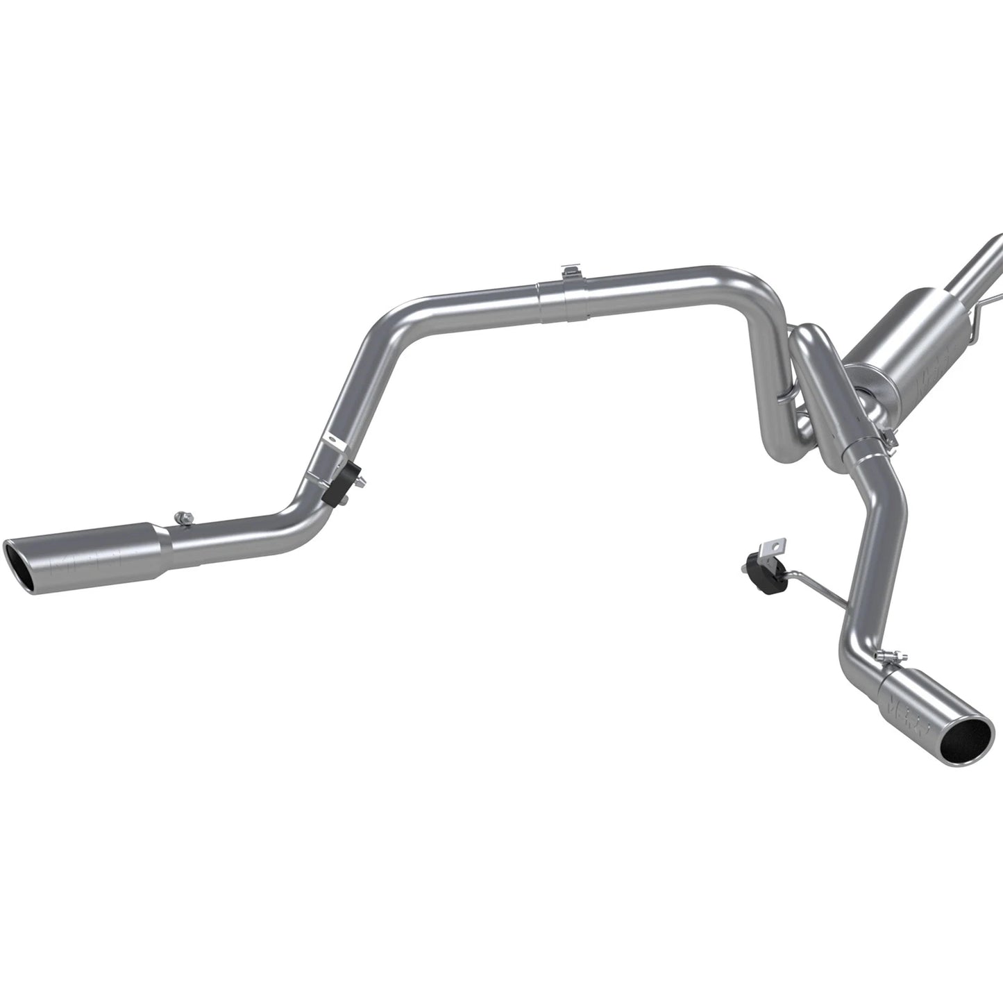 MBRP 2003-2007 Chev/GMC 1500 Classic 4.8/5.3L EC/CC-SB Cat Back Dual Split Side