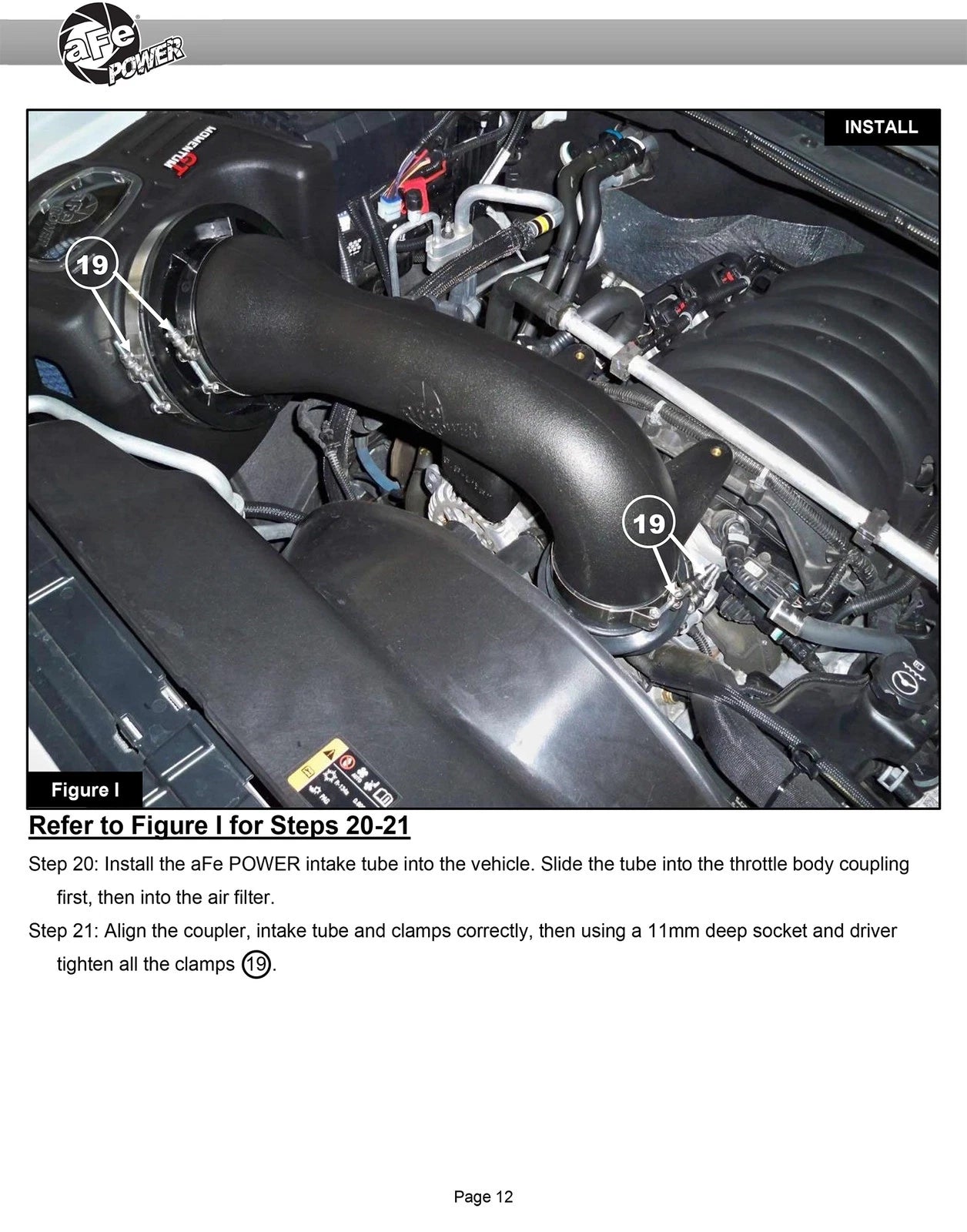 aFe Momentum GT Pro 5R Cold Air Intake System GM Trucks 2500/3500HD 2020 V8-6.6L