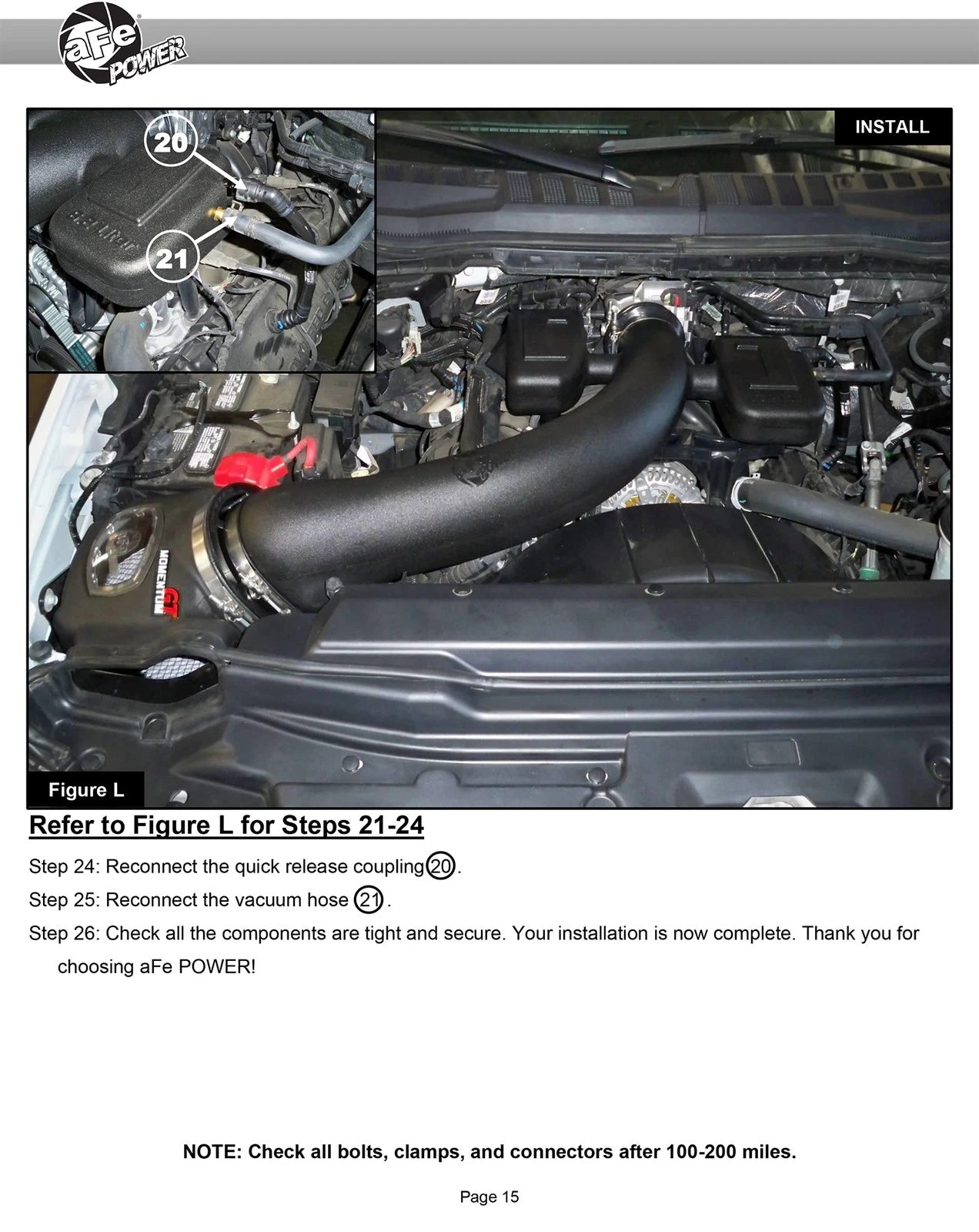 aFe Momentum GT Pro 5R Cold Air Intake System 20-21 Ford F-250/F-350