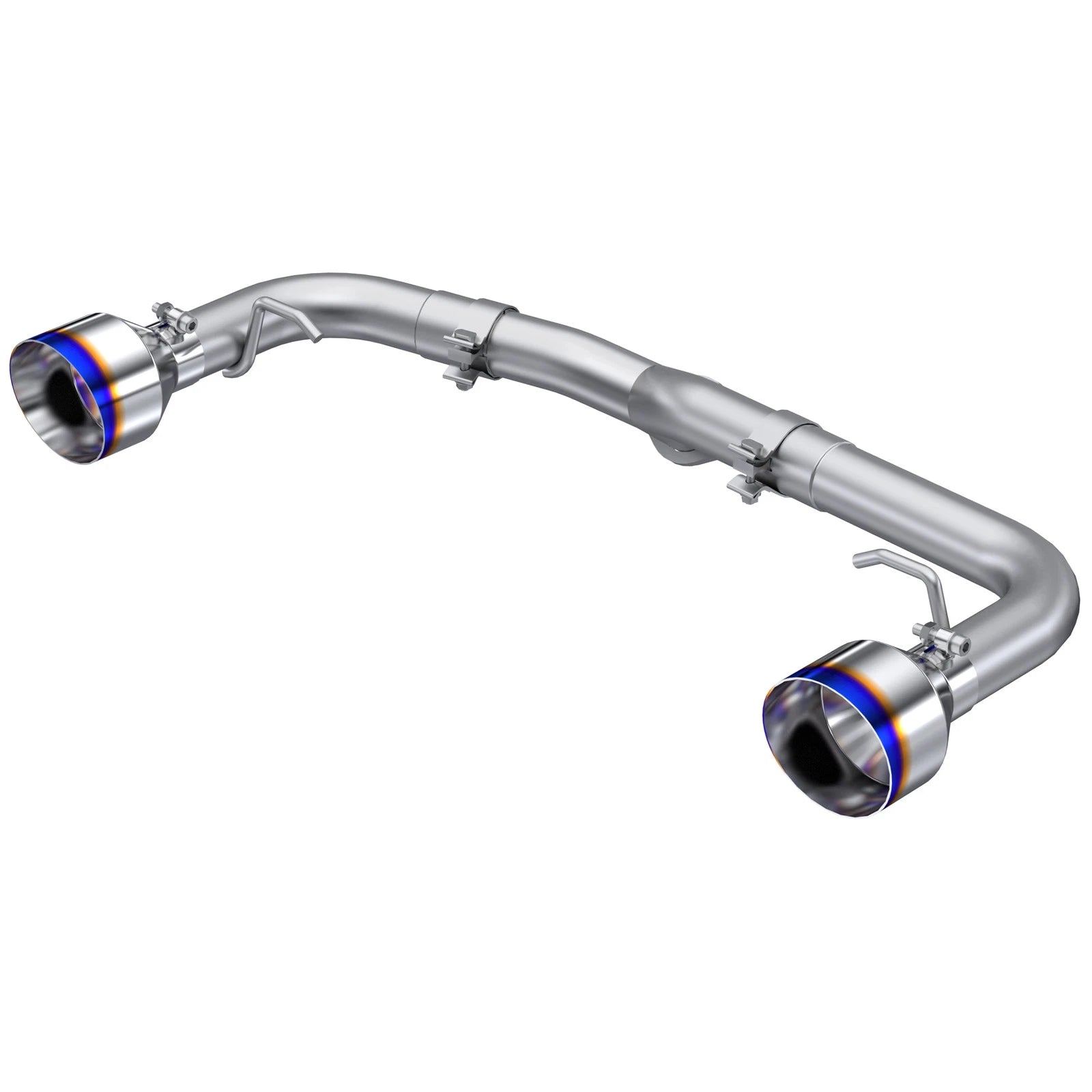 MBRP 2022 Subaru BRZ 2.4L/Toyota GR86 2.4L 2.5in Dual Split Rear Exit w/5in OD Burnt End Tips - T304