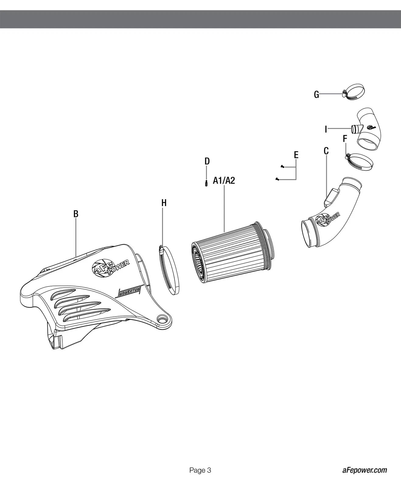 aFe Momentum GT Pro 5R Cold Air Intake System 11-15 BMW 116i/118i (F20/21) L4-1.6L (t) N13