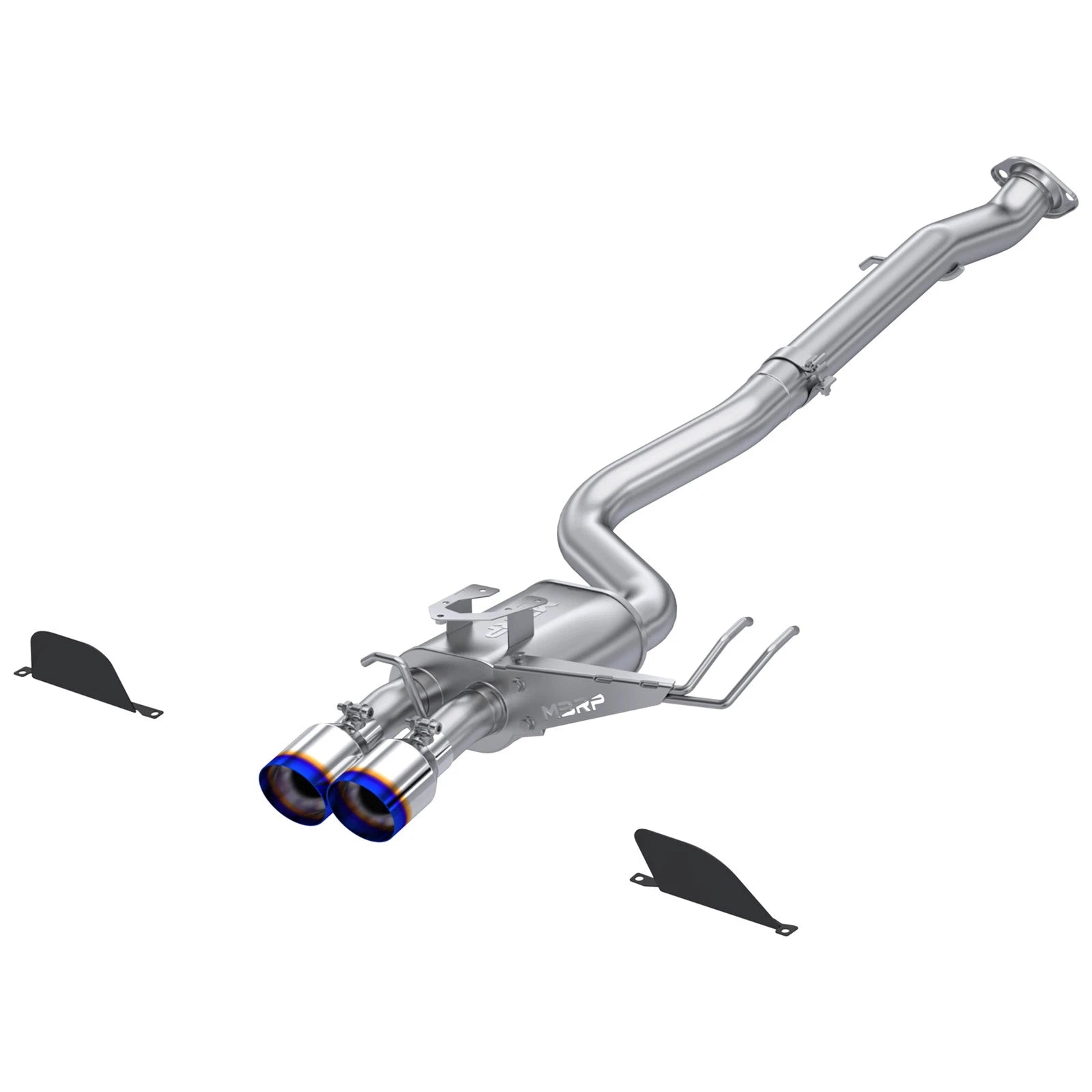 MBRP 2023 Toyota Corolla GR 1.6L T304 SS 3in Cat-Back Dual Center Rear w/ Burnt End Tips