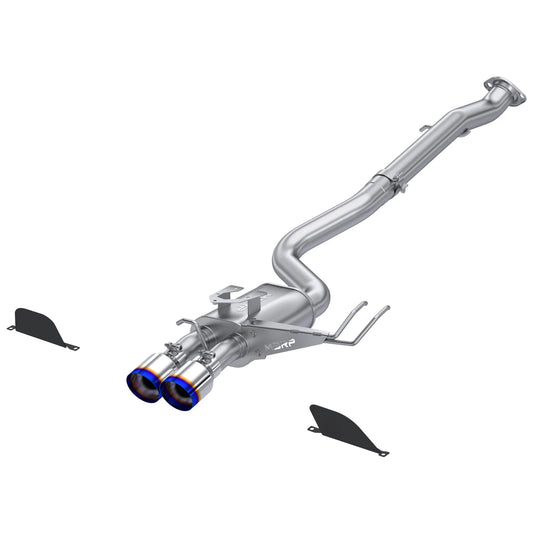 MBRP 2023 Toyota Corolla GR 1.6L T304 SS 3in Cat-Back Dual Center Rear w/ Burnt End Tips