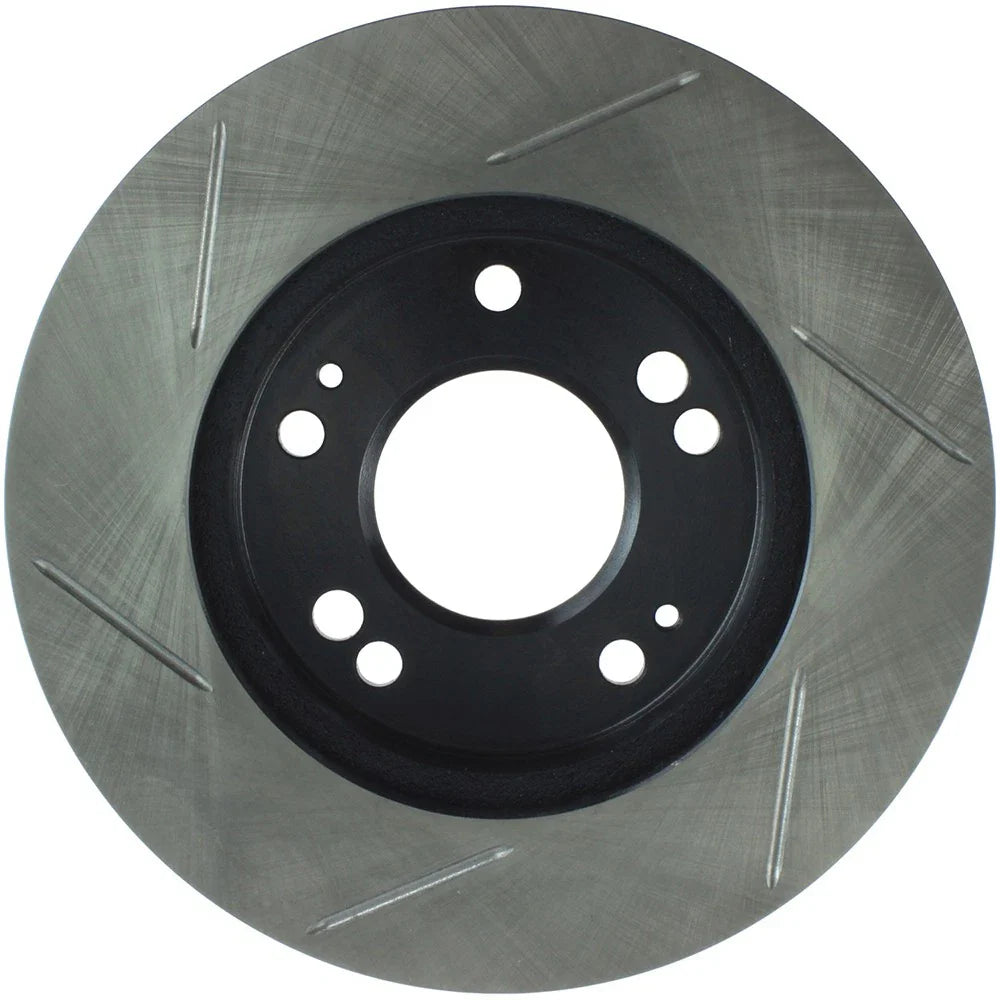 StopTech Power Slot 4/89-00 Mitsubishi Eclipse GST / 2/98-01 Galant 4 cyl Slotted Left Front Rotor