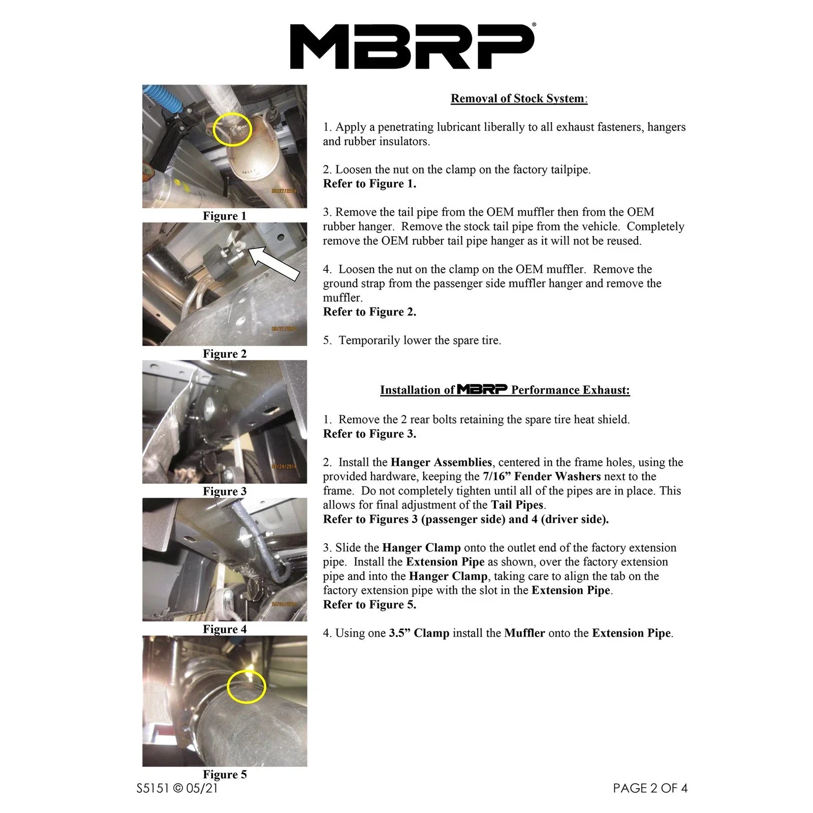 MBRP 14-16 Ram 2500 6.4L 4in 409 SS Dual Side Split Outlet Cat Back Exhaust