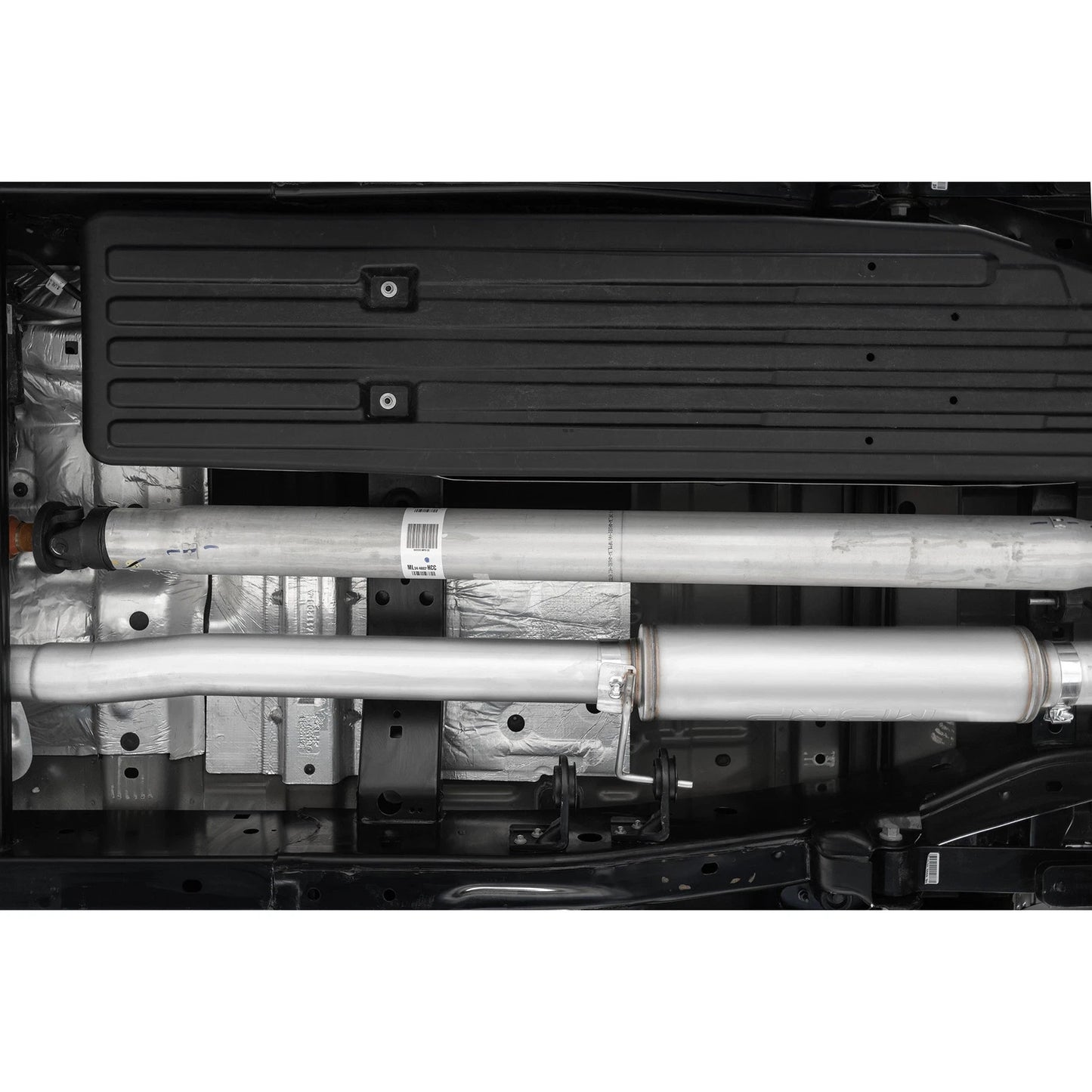 MBRP 2021+ Ford F150 2.7L/3.5L/5.0L 4in T304 Stainless Steel Cat-Back - RACE VERSION