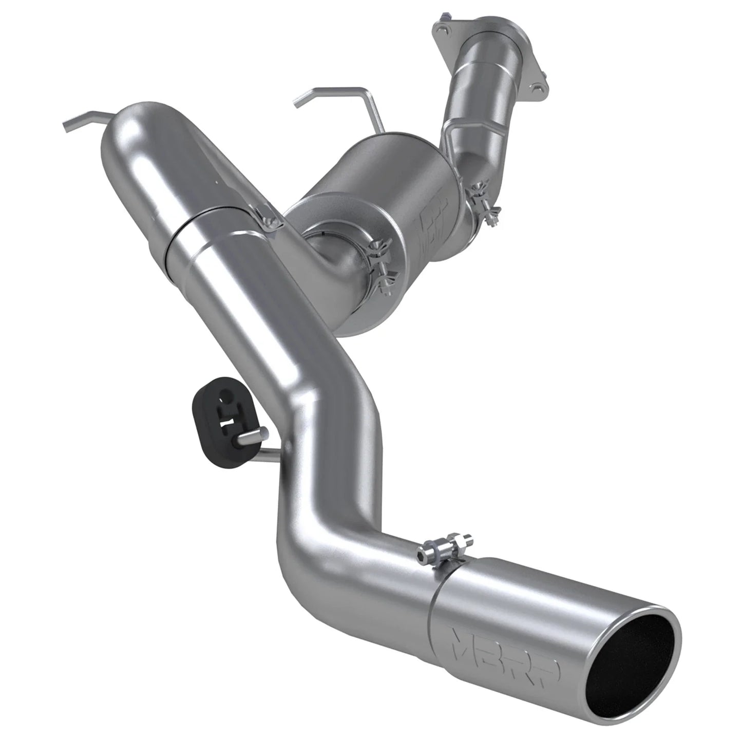 MBRP 07-10 Chevy/GMC 2500HD PU 6.0L V8 3.5in Single Side Exit Alum Cat Back Perf Exhaust