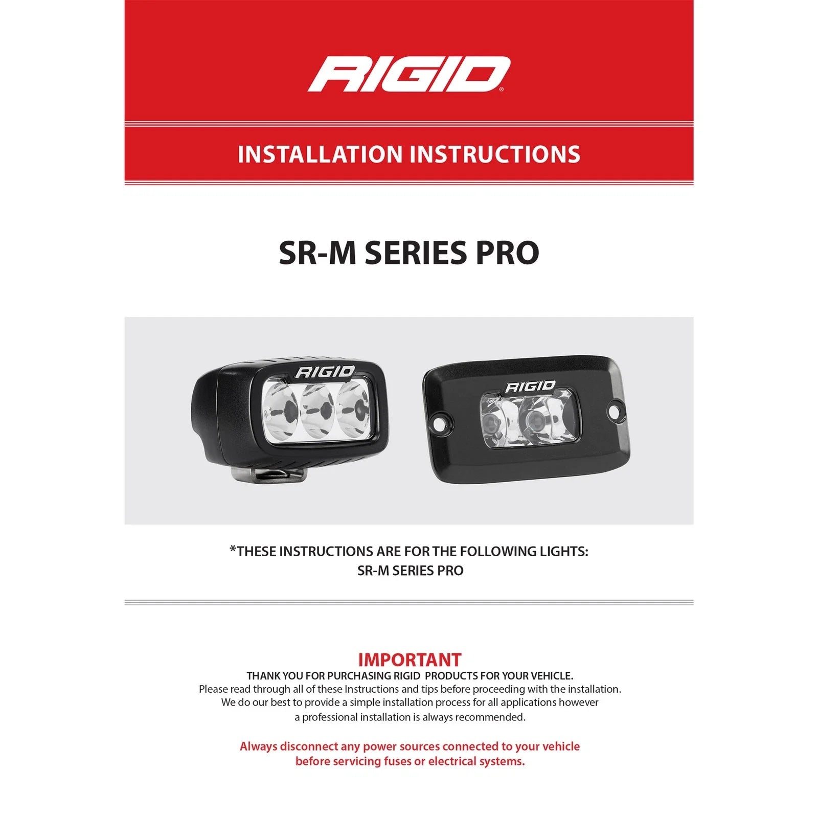 Rigid Industries SRM - Flood