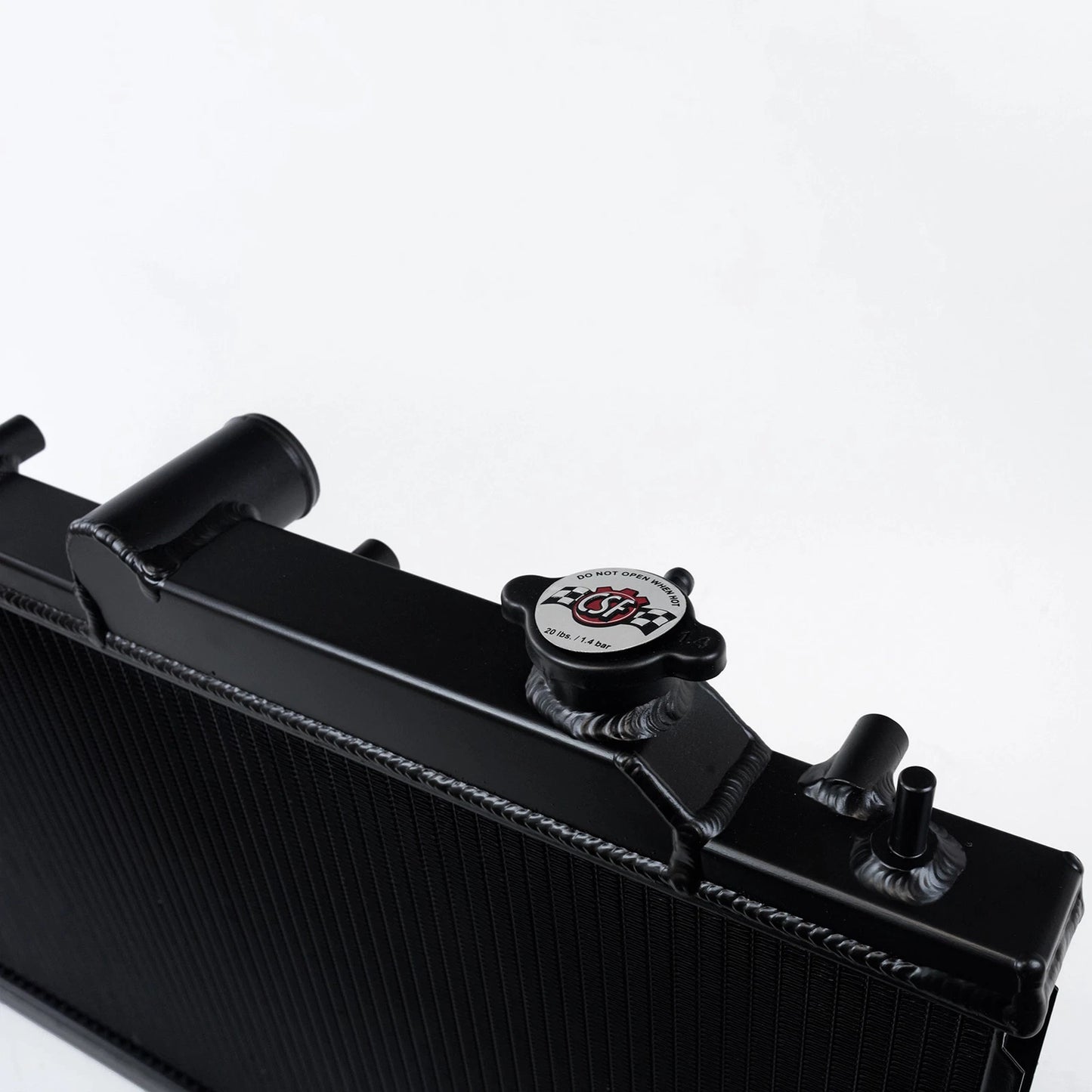 CSF 08-15 Subaru Impreza WRX/STI 1-Row 31mm High-Performance Aluminum Radiator - Black