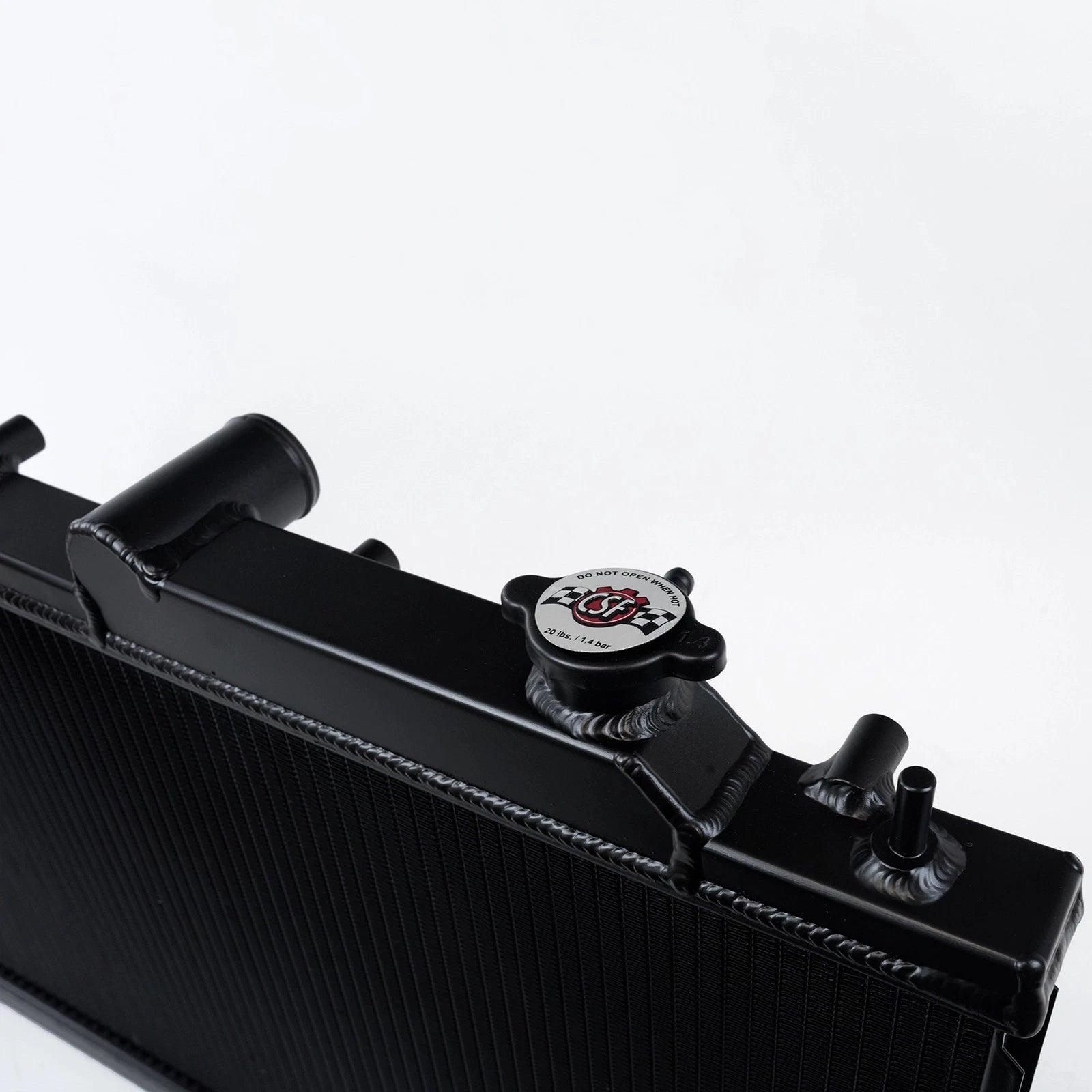 CSF 08-15 Subaru Impreza WRX/STI 1-Row 31mm High-Performance Aluminum Radiator - Black