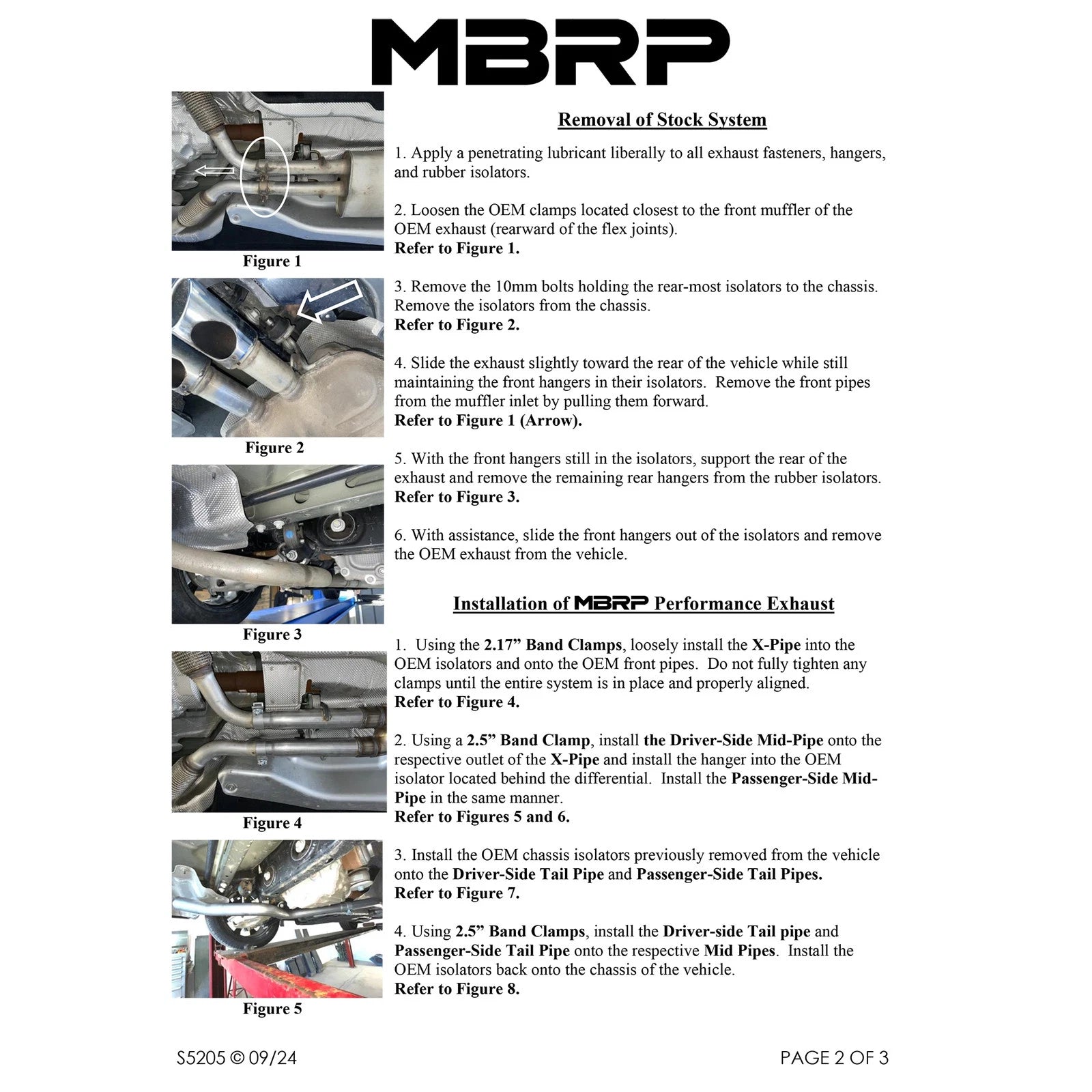 MBRP 20-21 Ford Explorer ST 3.0L Ecoboost SS 2.5in Dual Rear Exit w/ Carbon Fiber Quad Tips - T304