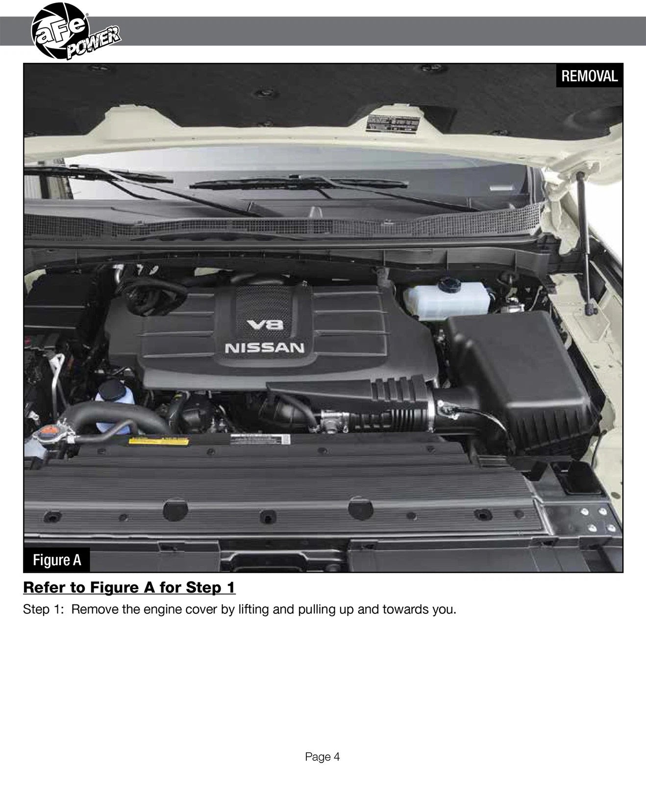 aFe Momentum GT Pro DRY S Cold Air Intake System 17-18 Nissan Titan V8 5.6L