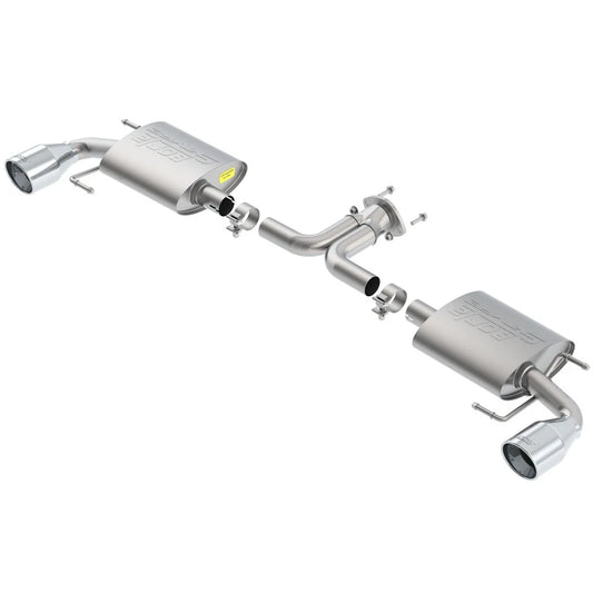 Borla 14-16 Mazda 3 2.0/2.5L AT/MT FWD S-Type Cat-Back Exhaust Single Split Rear Exit