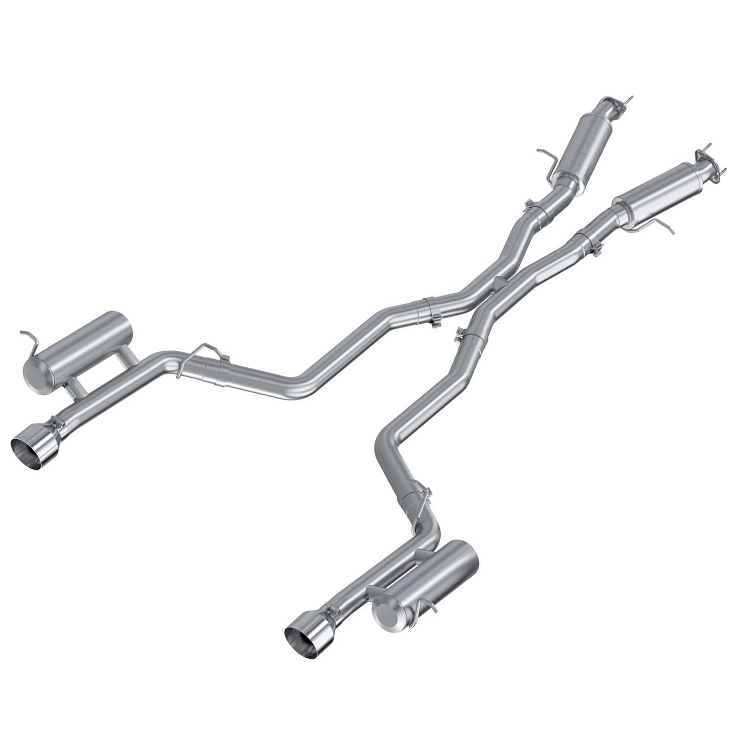 MBRP 2011+ Dodge Durango 3.6L V6 AL Series 3.0in Cat-Back Dual Rear Exit Exhaust