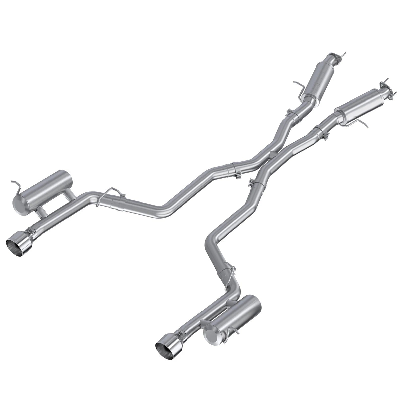 MBRP 2011+ Dodge Durango 3.6L V6 AL Series 3.0in Cat-Back Dual Rear Exit Exhaust