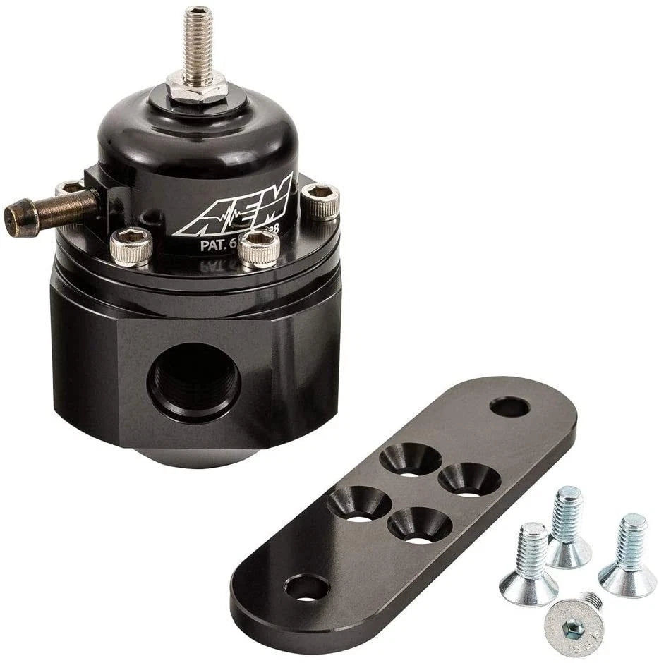 AEM Universal Black Adjustable Fuel Pressure Regulator