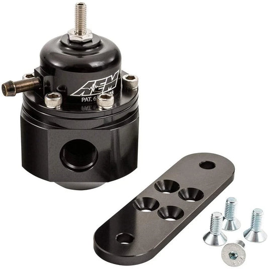 AEM Universal Black Adjustable Fuel Pressure Regulator