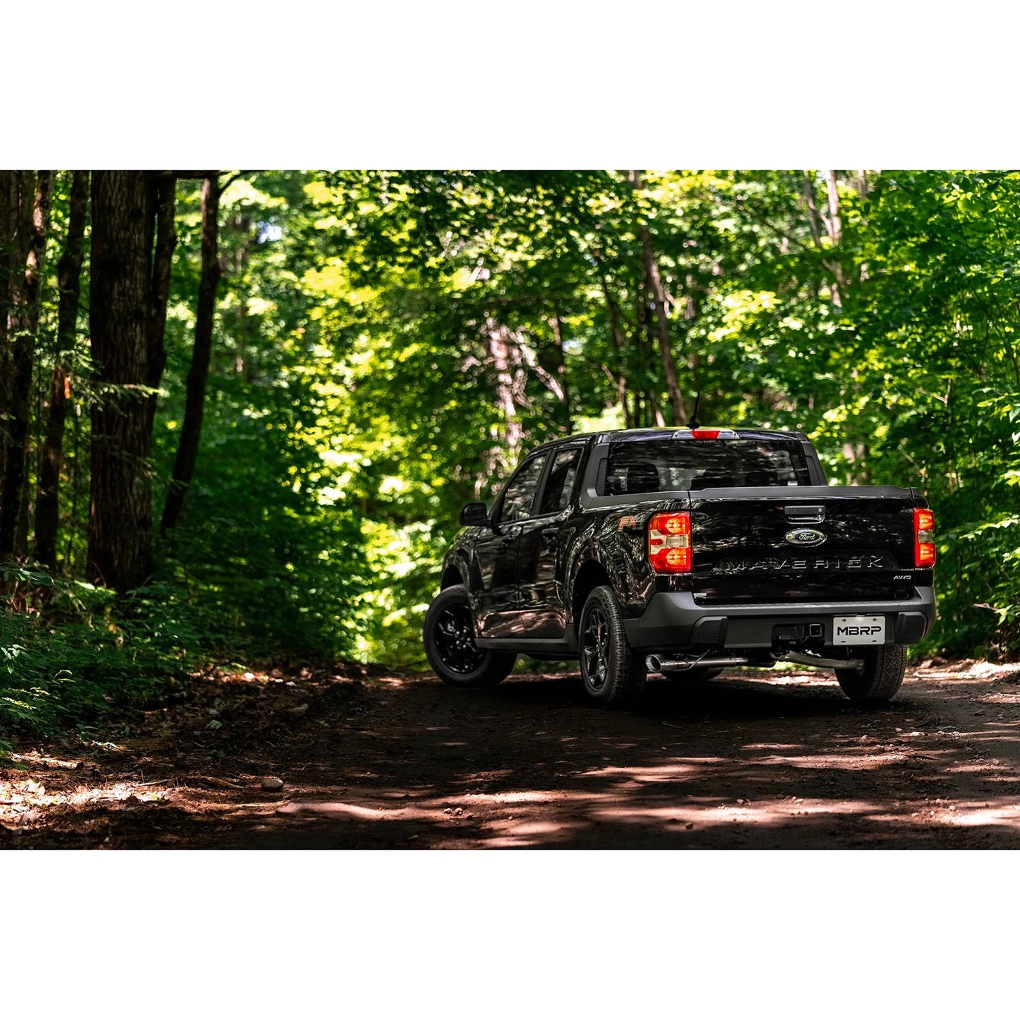 MBRP 2022+ Ford Maverick T304 4in OD Tip Single Side Exit 3in Cat Back Exhaust